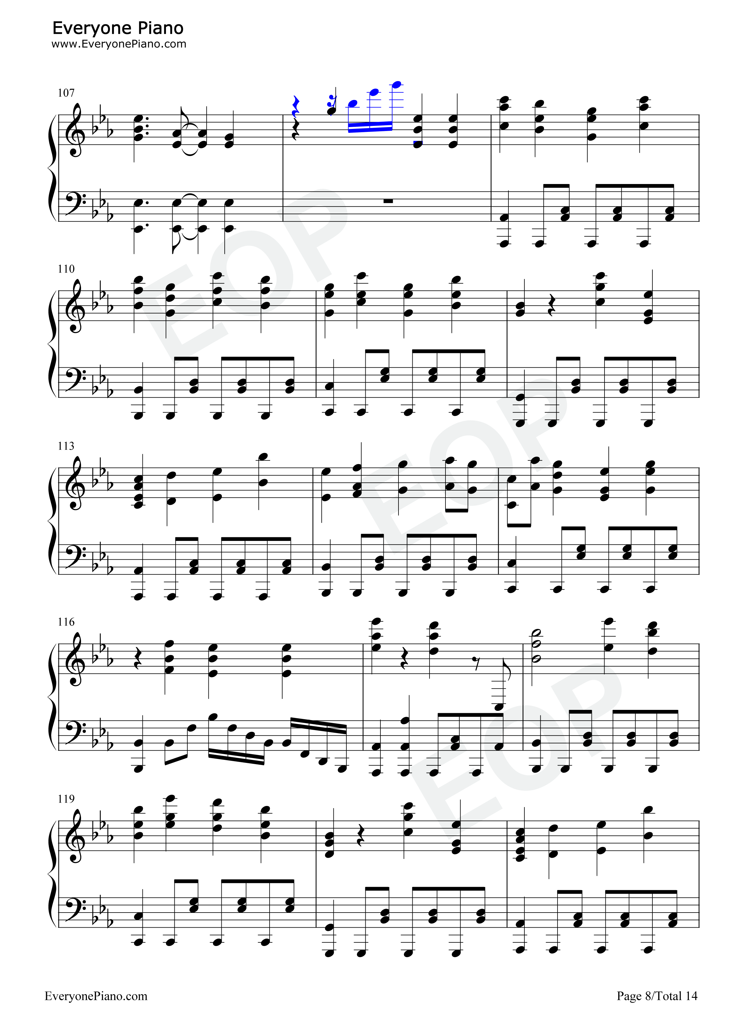 One_Day_Sky钢琴谱_铃木このみ