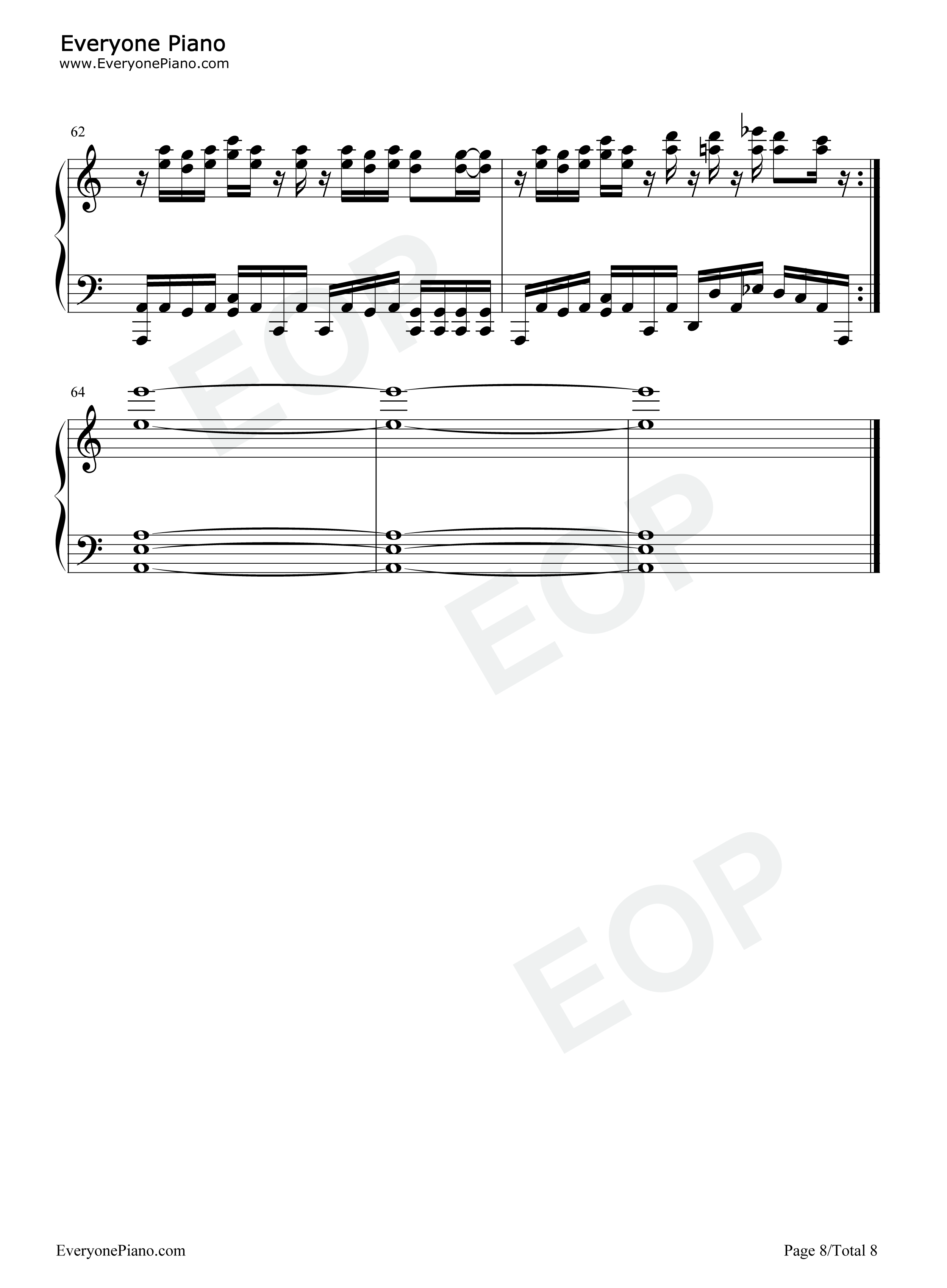 BRAVE_JEWEL钢琴谱_Roselia