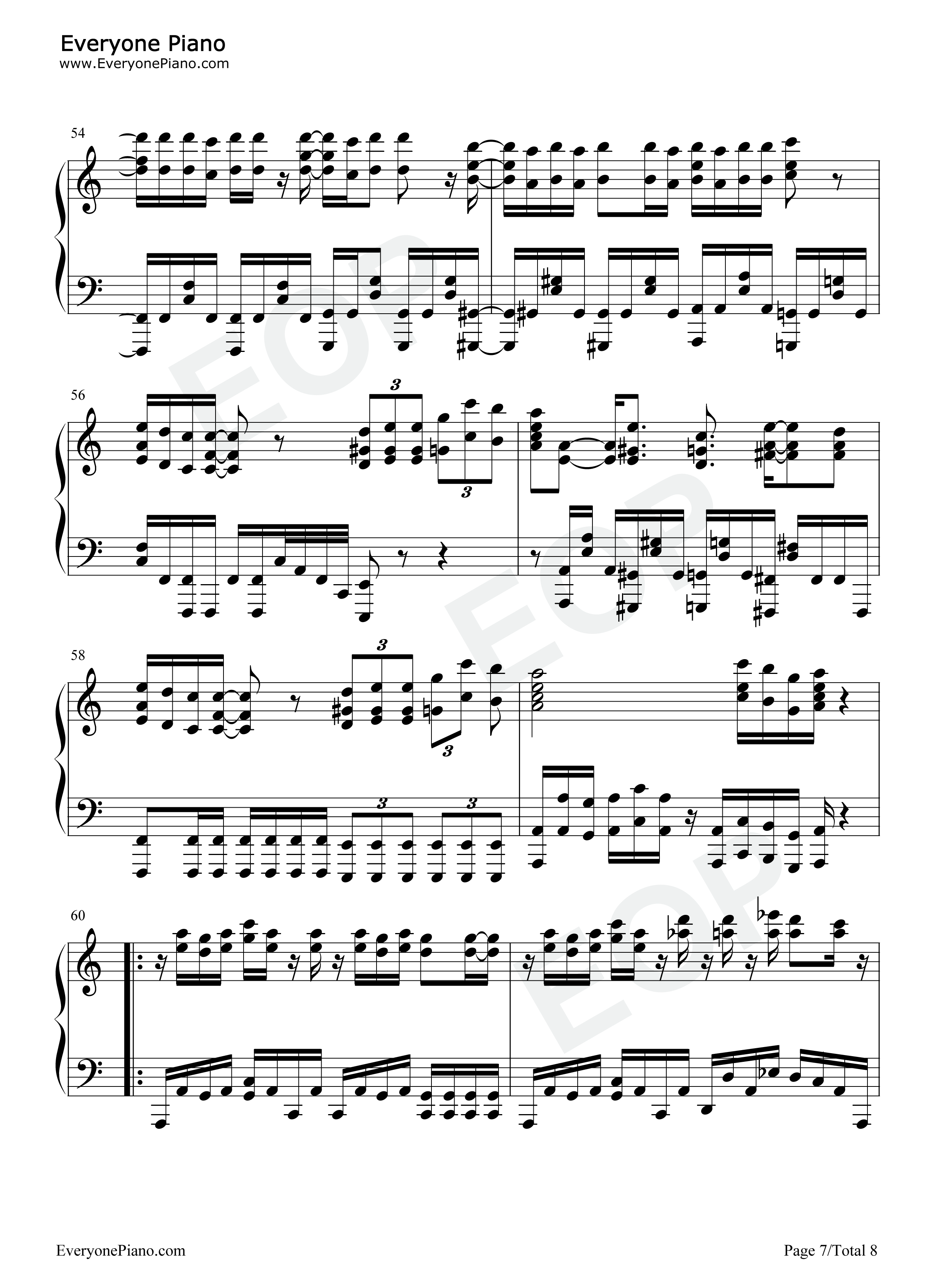 BRAVE_JEWEL钢琴谱_Roselia