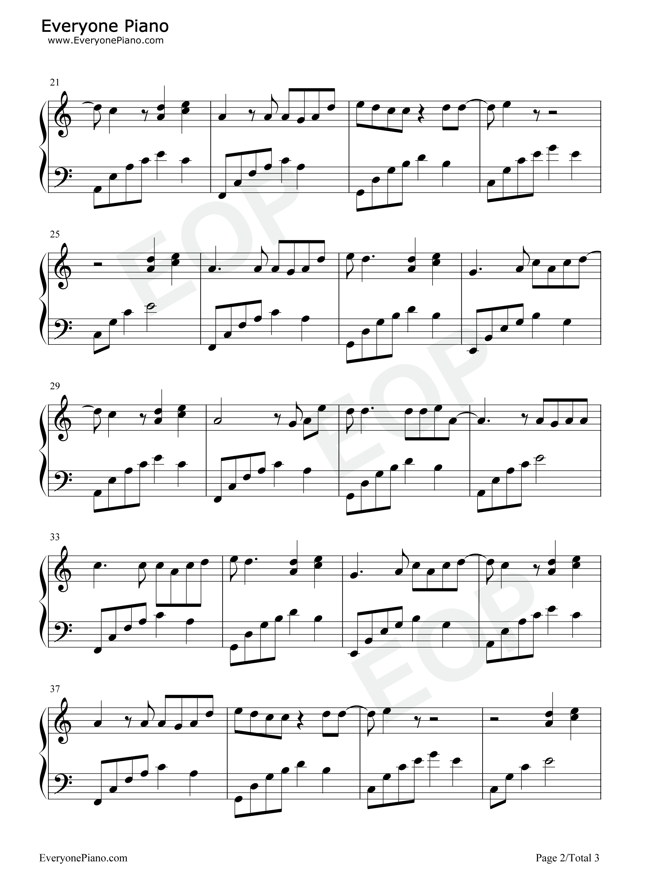 青丝钢琴谱_时光胶囊