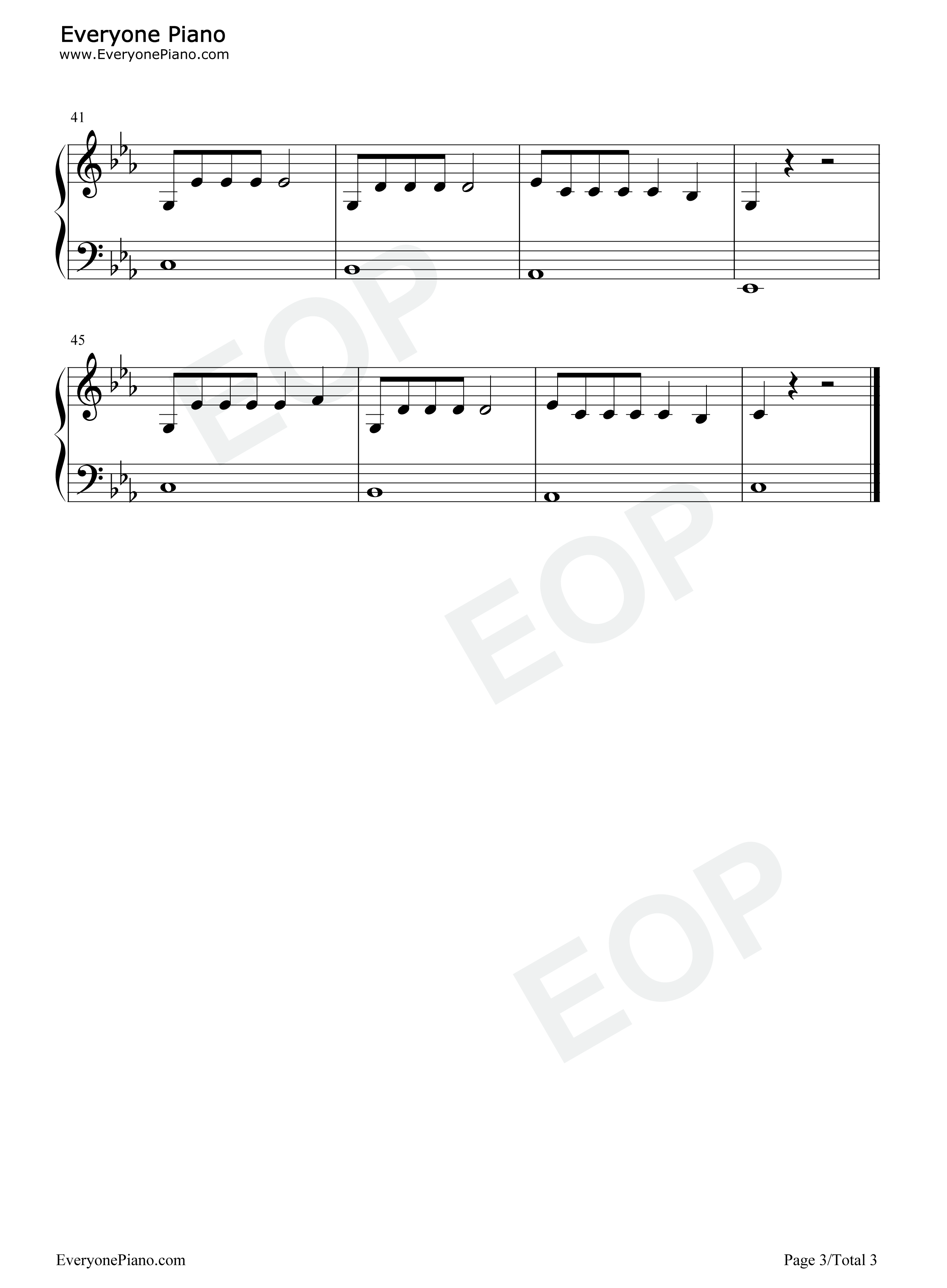 落霜钢琴谱_花粥