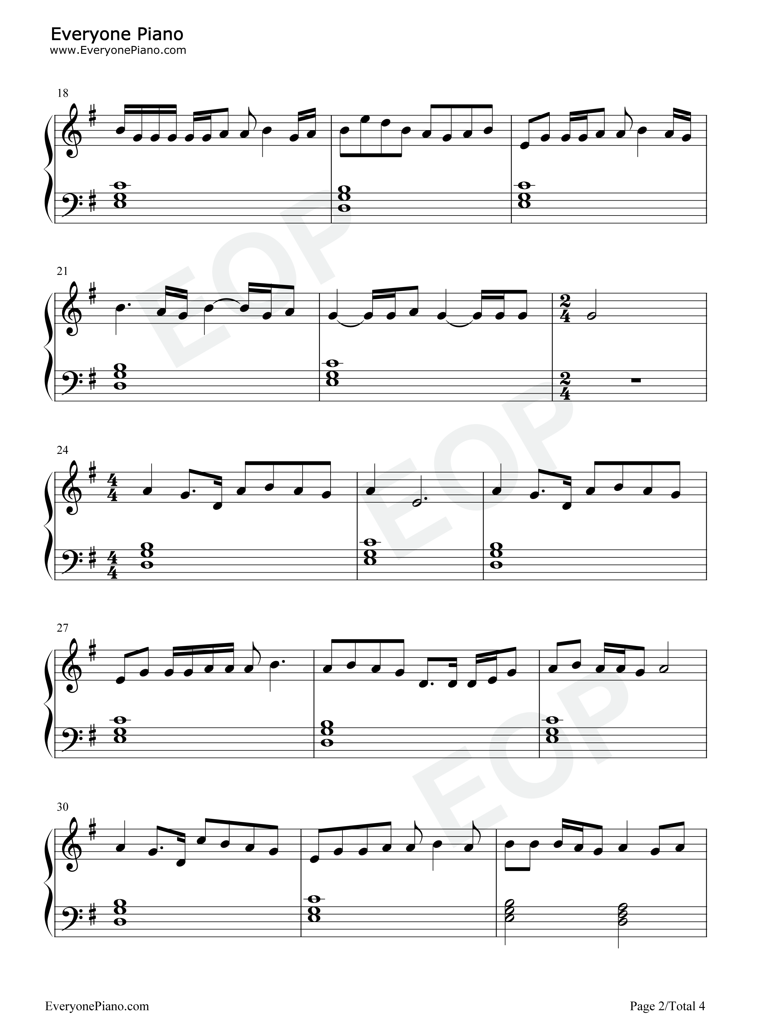 Make_You_Happy钢琴谱_NiziU