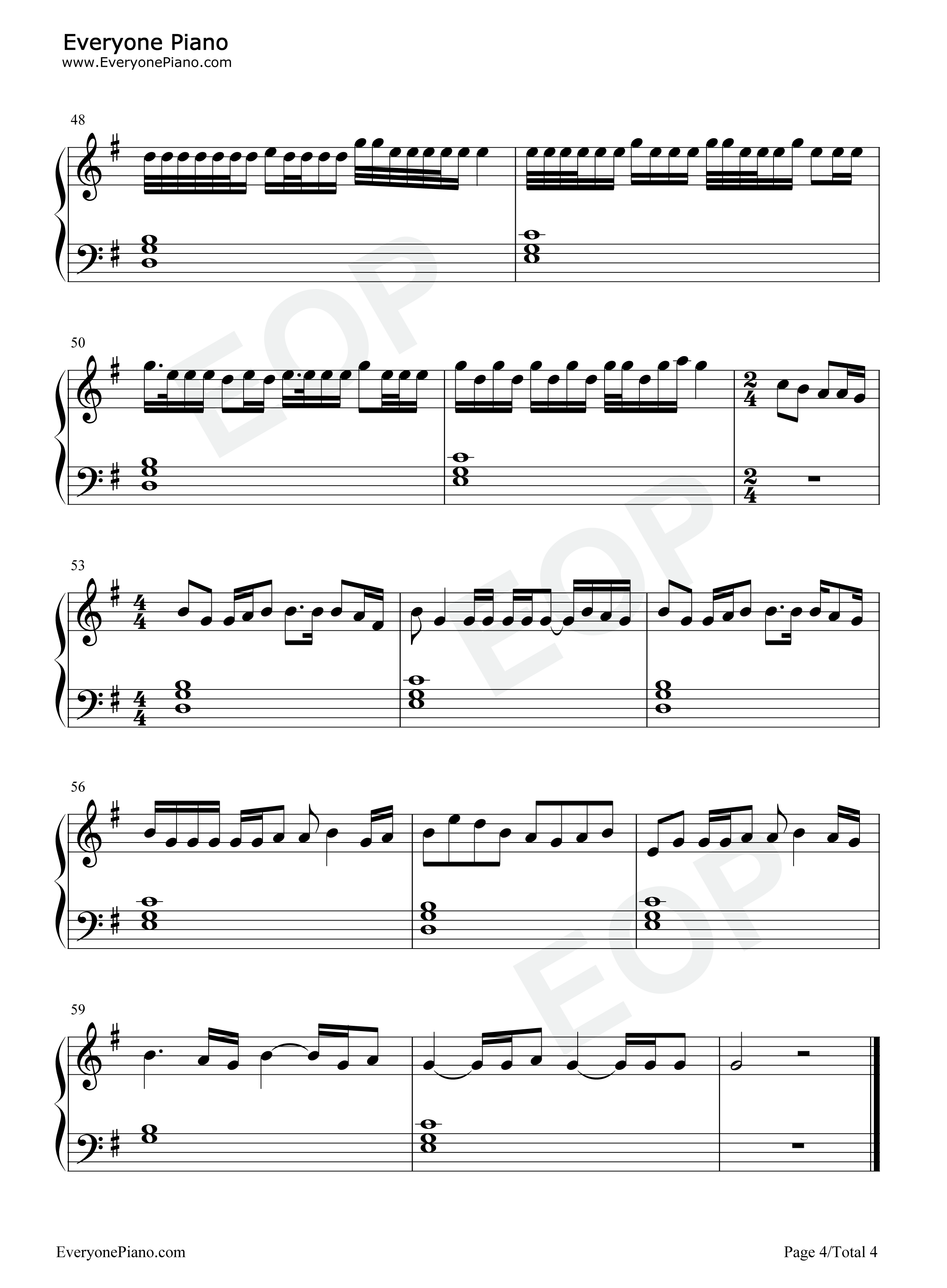 Make_You_Happy钢琴谱_NiziU