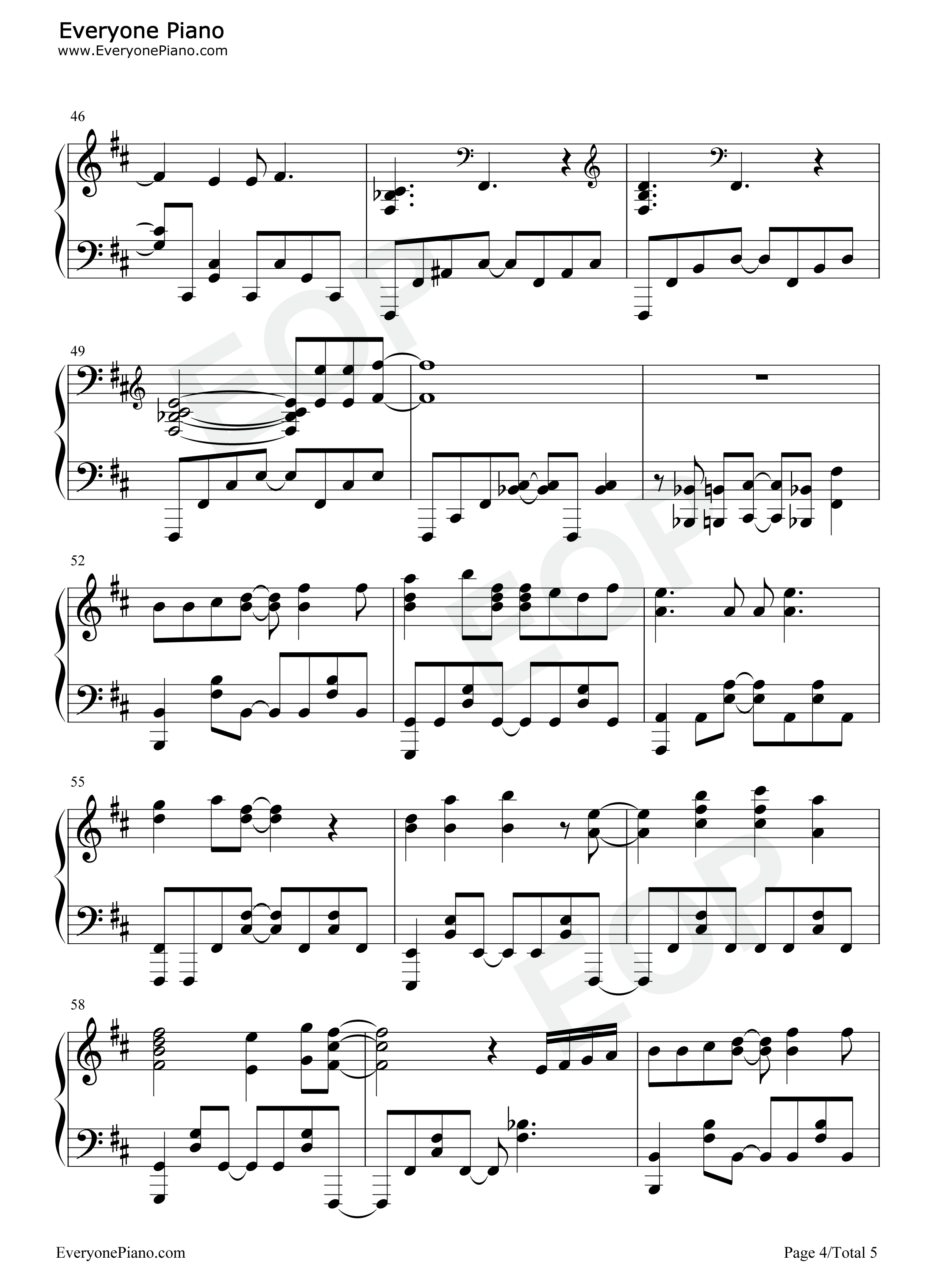 刹那の果実钢琴谱_黒崎真音