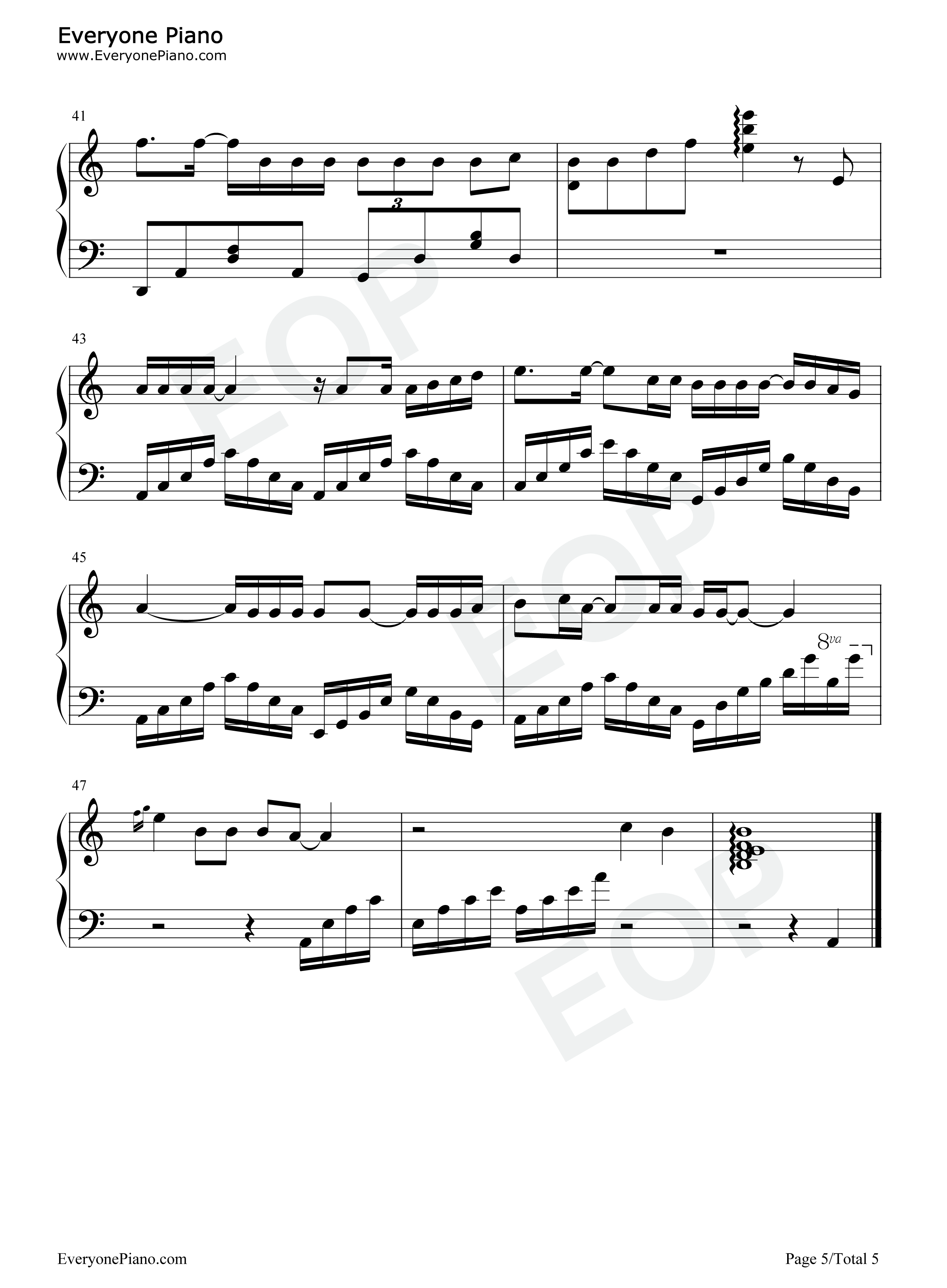 寂寞是因为思念谁钢琴谱_张磊_景岗山