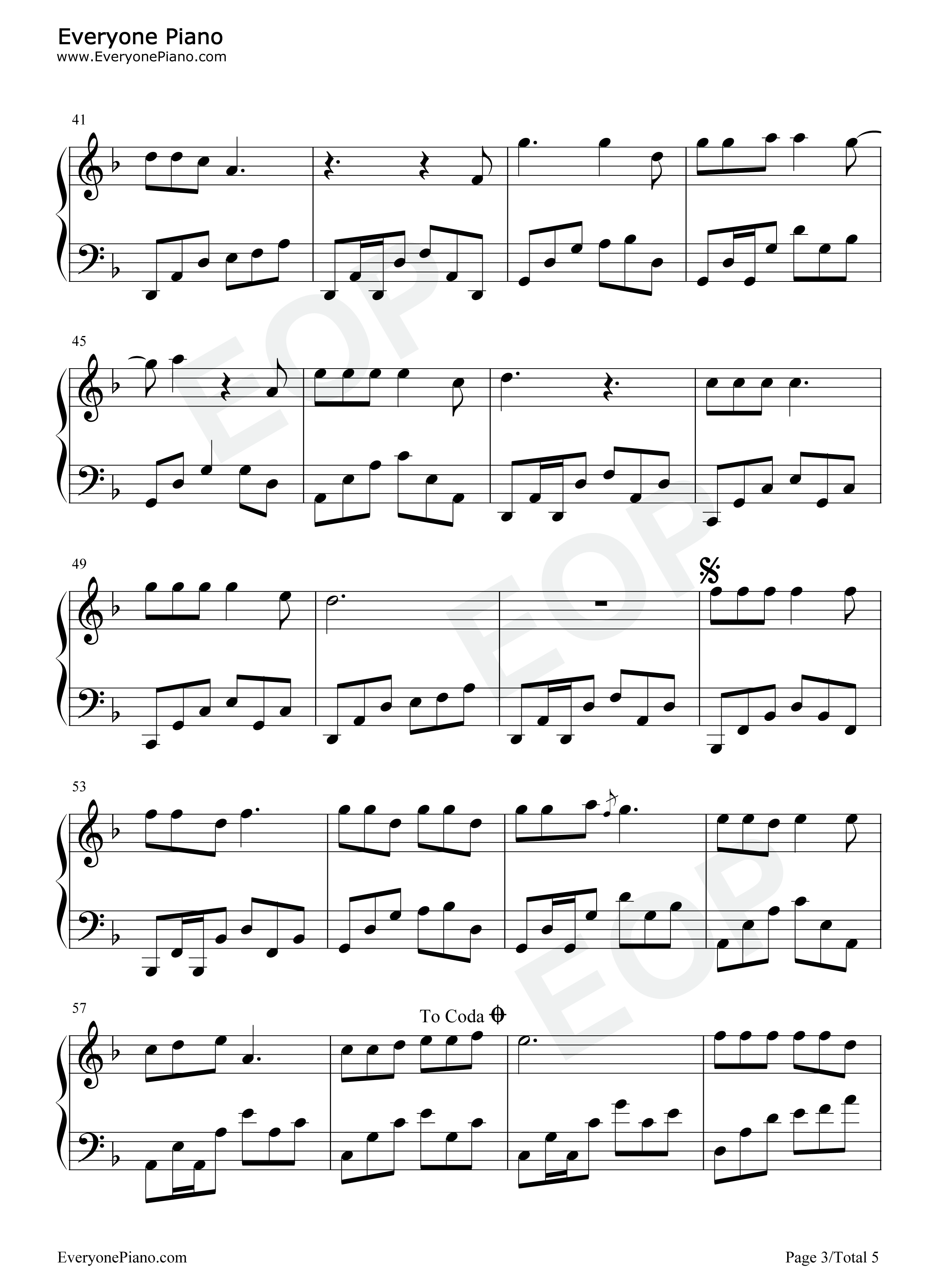 孟婆的碗钢琴谱_魏佳艺