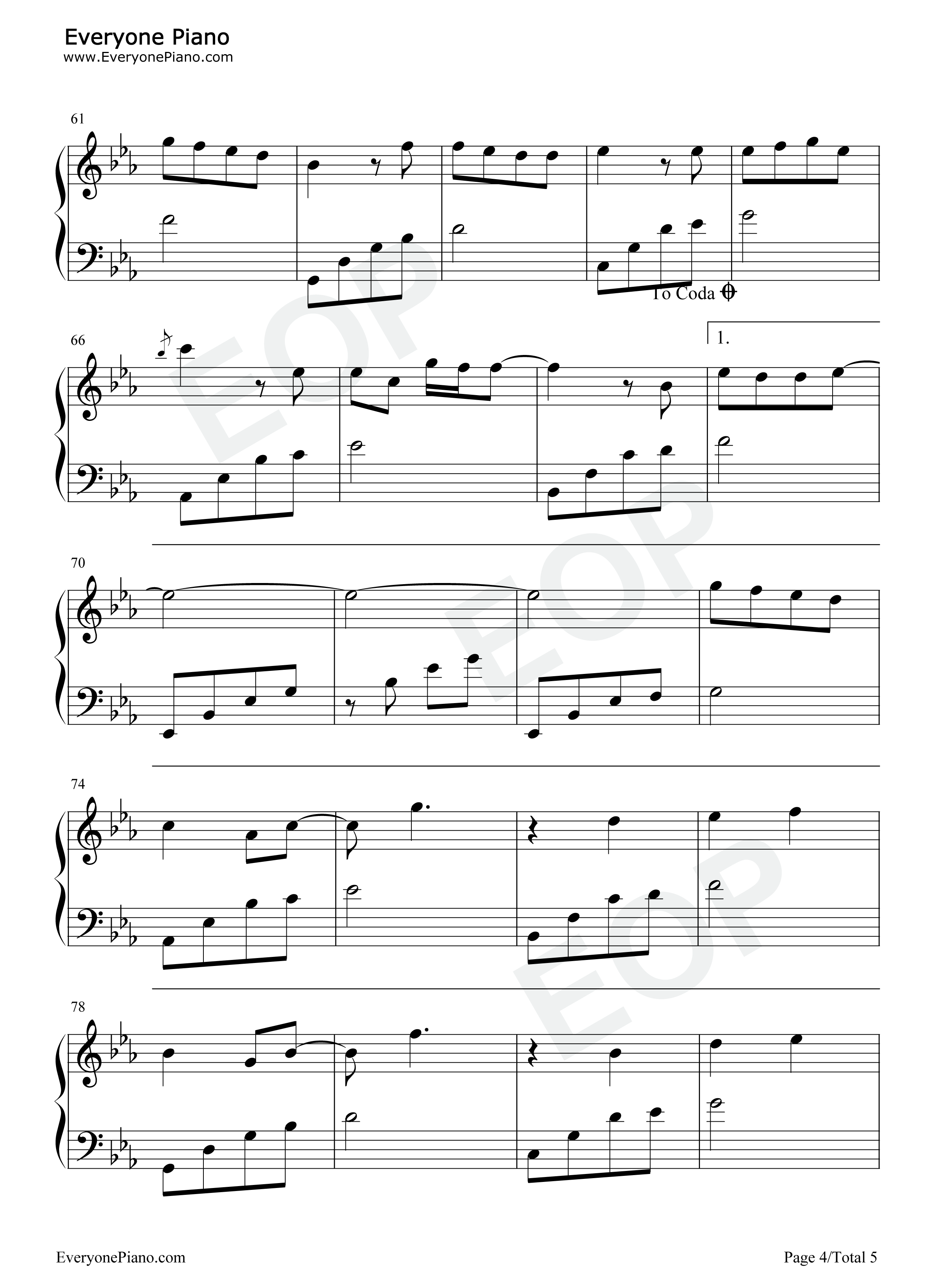 活该钢琴谱_谌宥