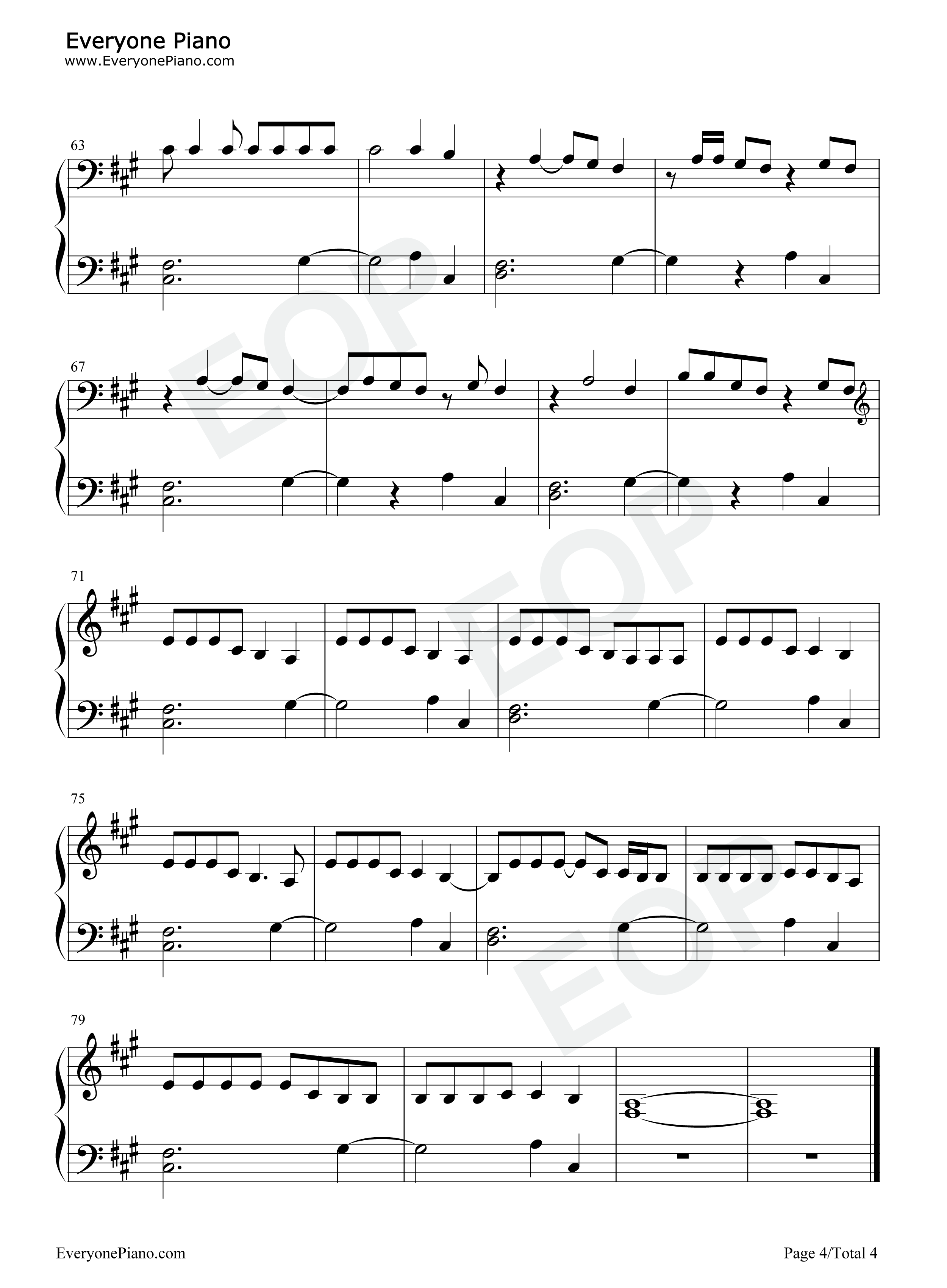 Emotionally_Scarred钢琴谱_Lil_Baby