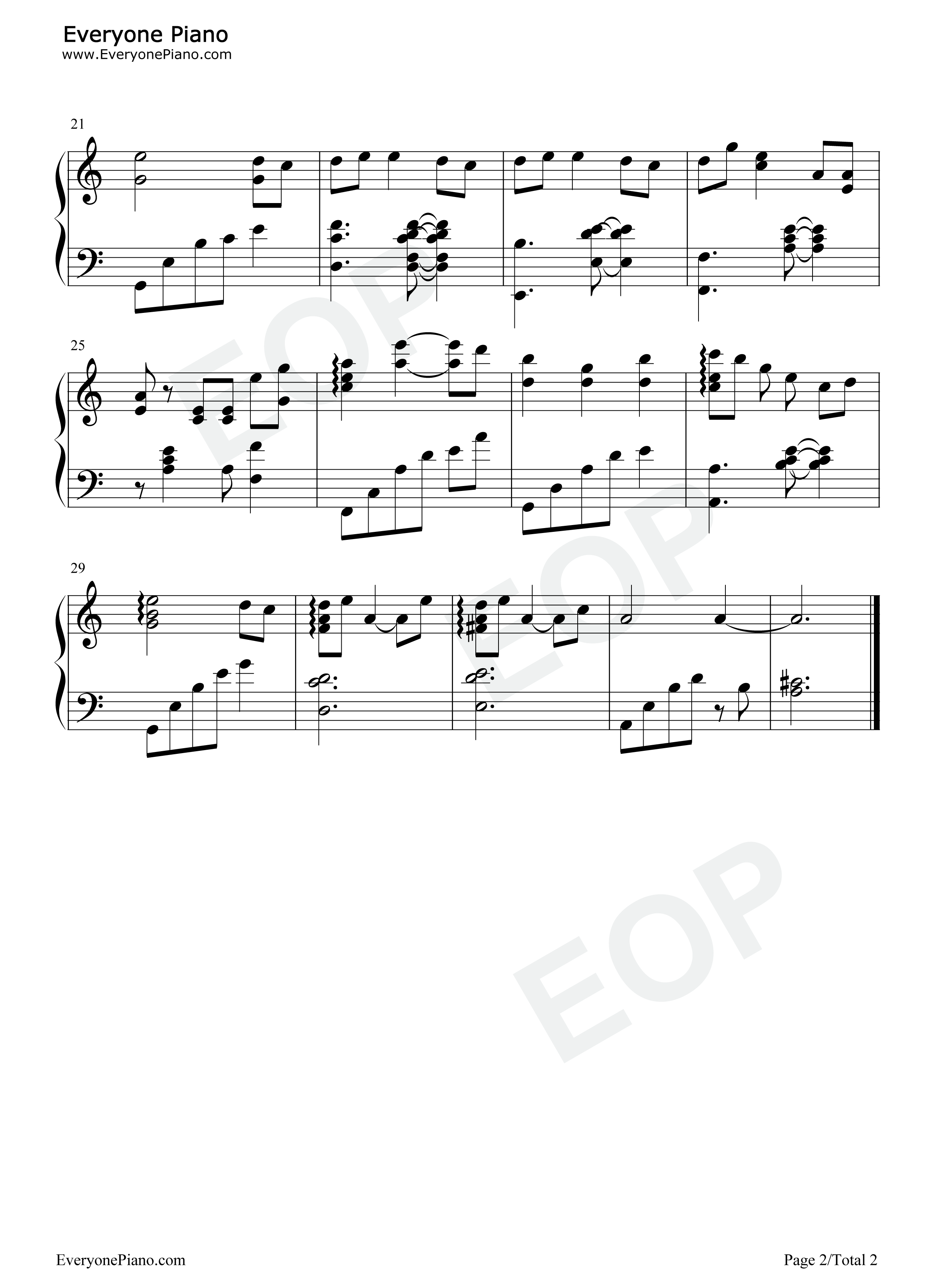 八重樱钢琴谱_HOYO_MiX