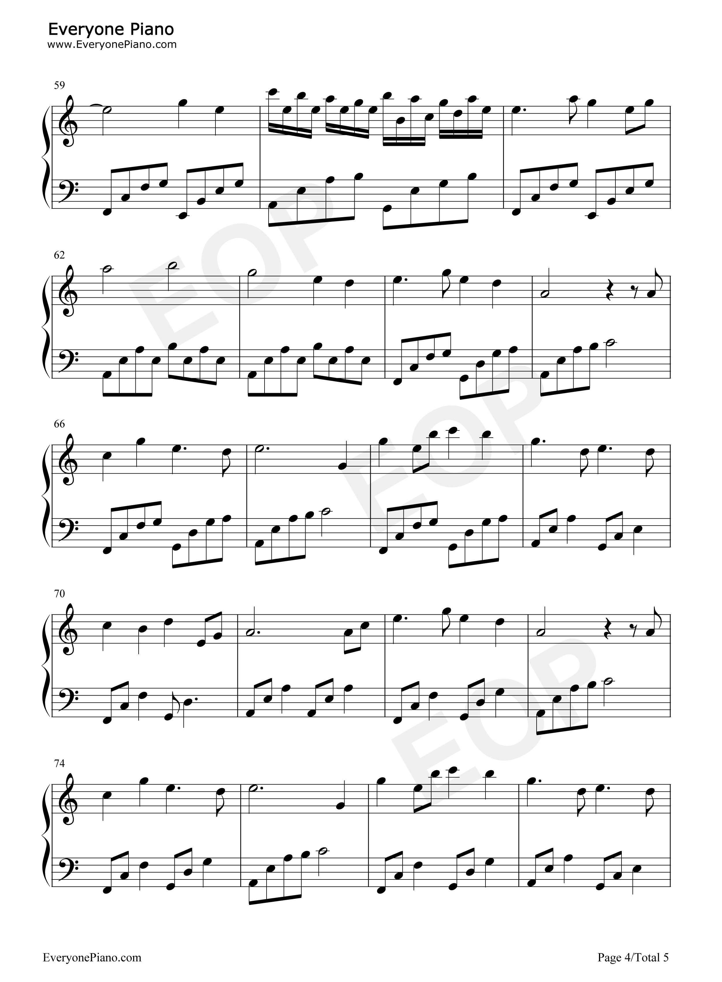 江上清风游钢琴谱_变奏的梦想