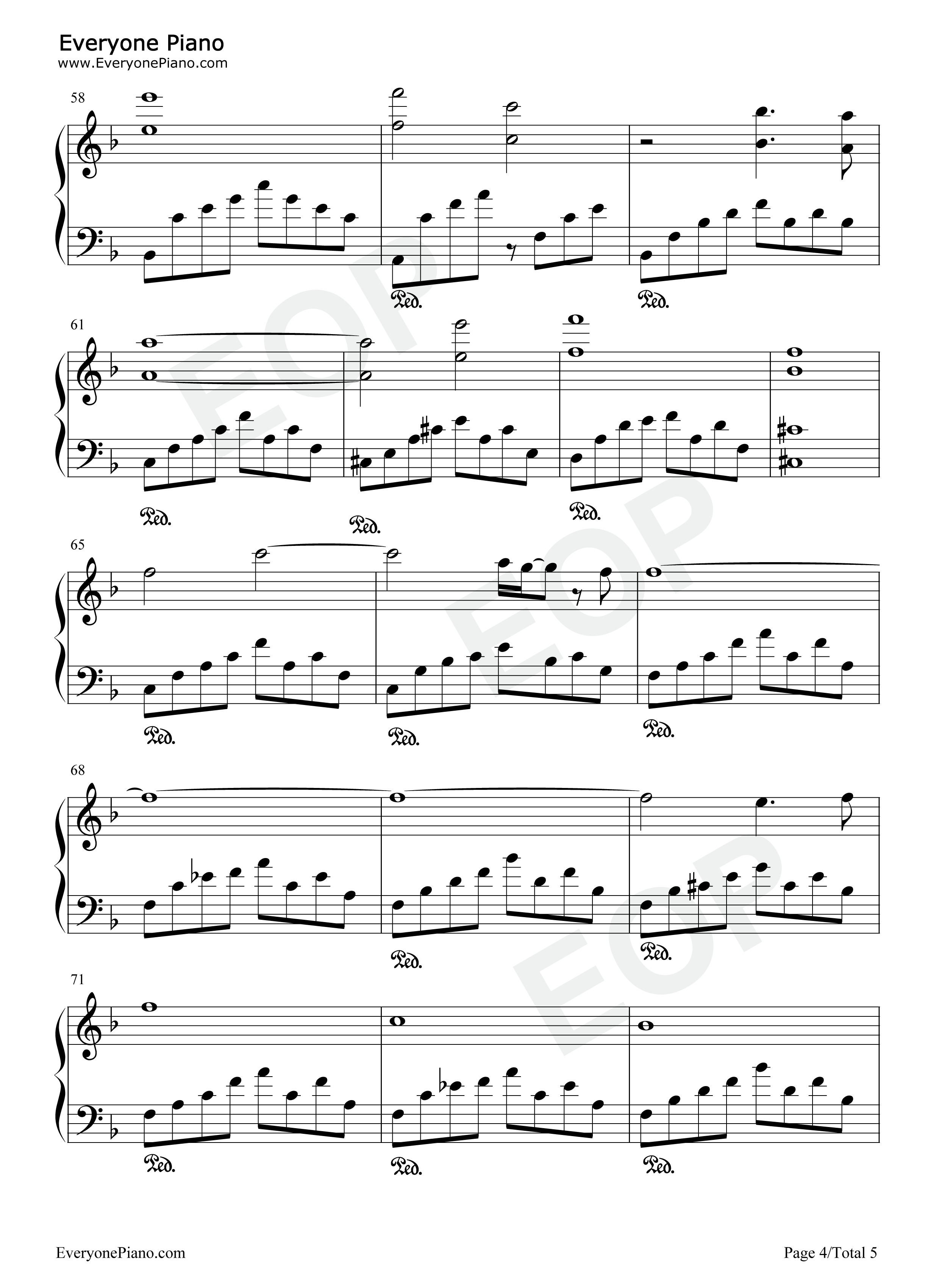 When_My_Love_Blooms钢琴谱_Studio_Dragon