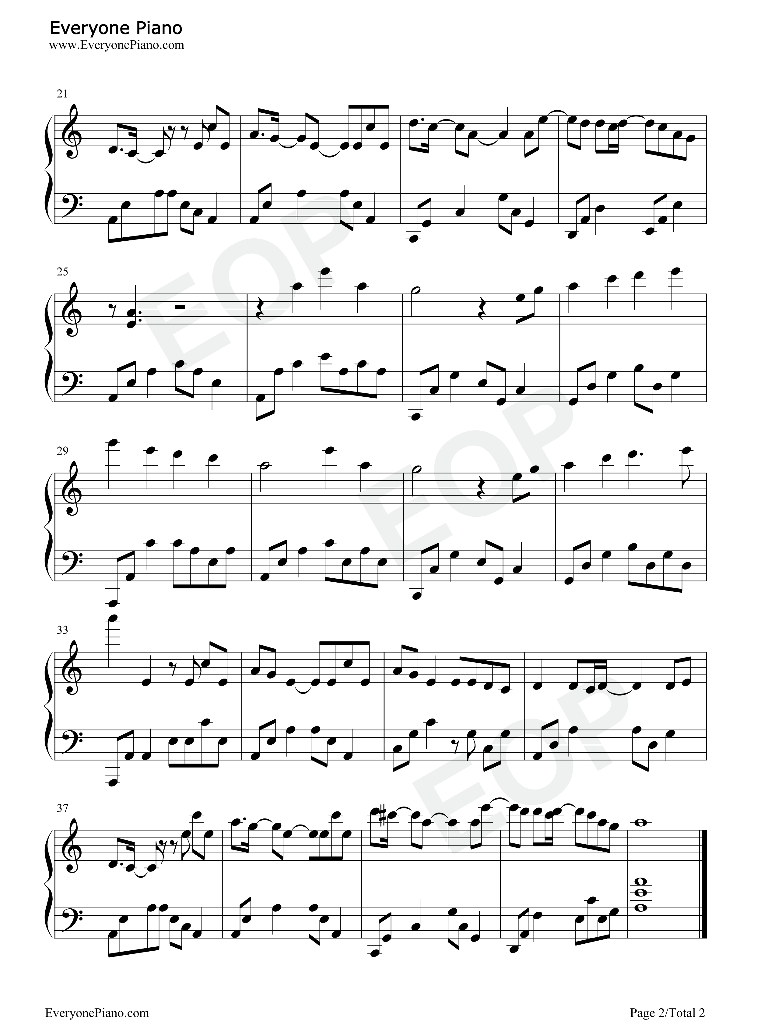 狐言钢琴谱_河图_洛天依