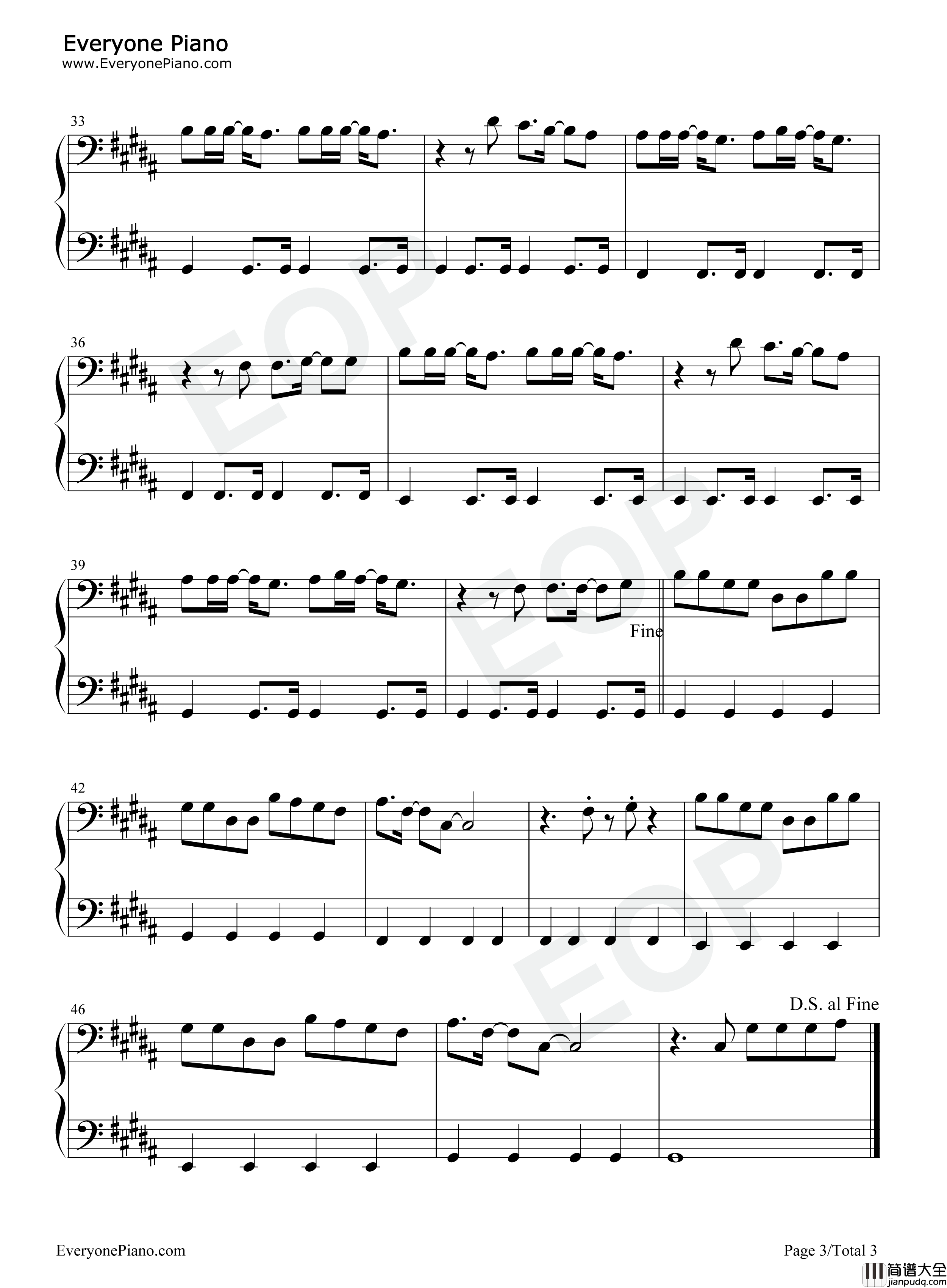 Breaking_Me钢琴谱_Topic_A7S