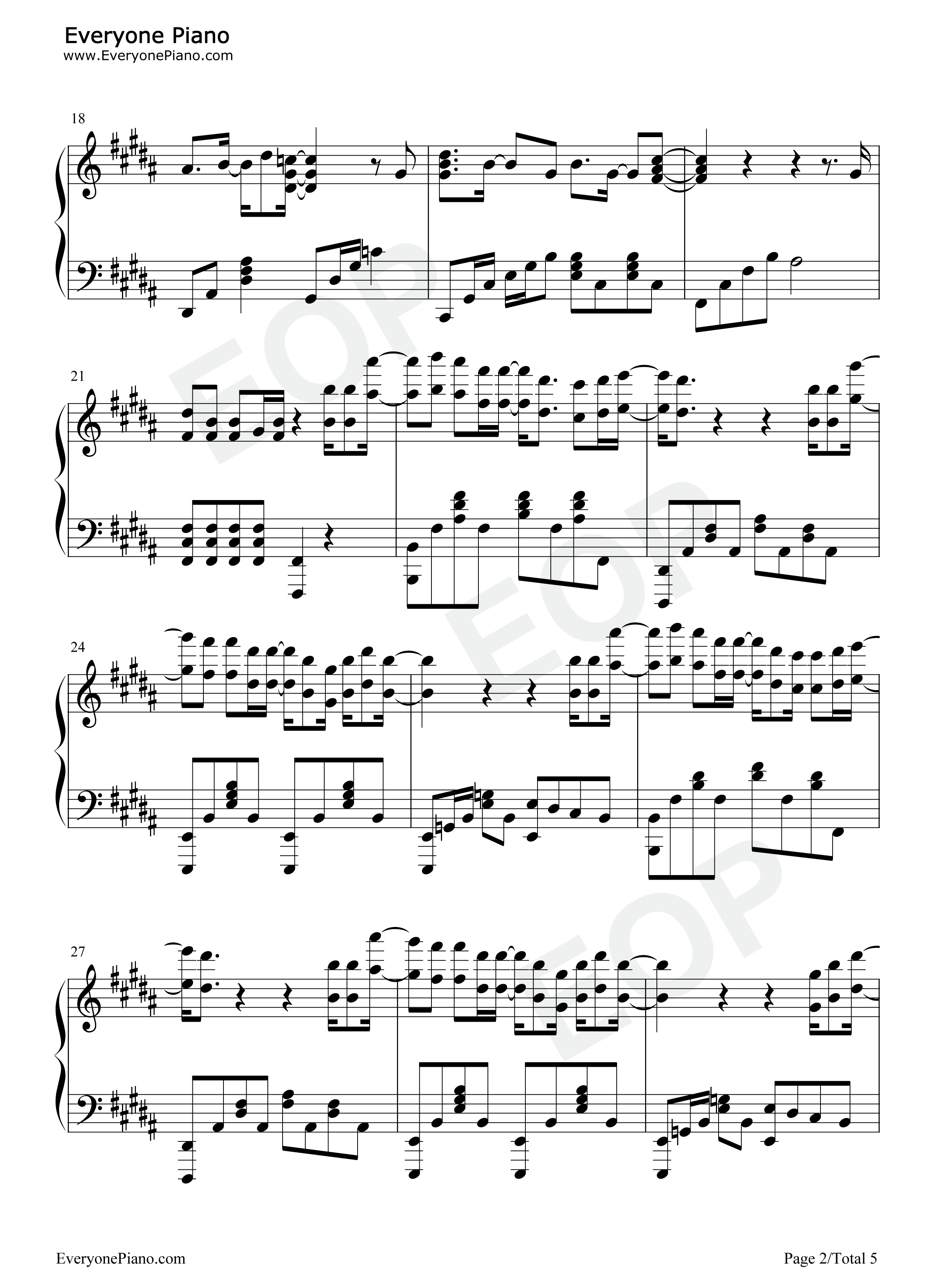 天外来物钢琴谱_薛之谦