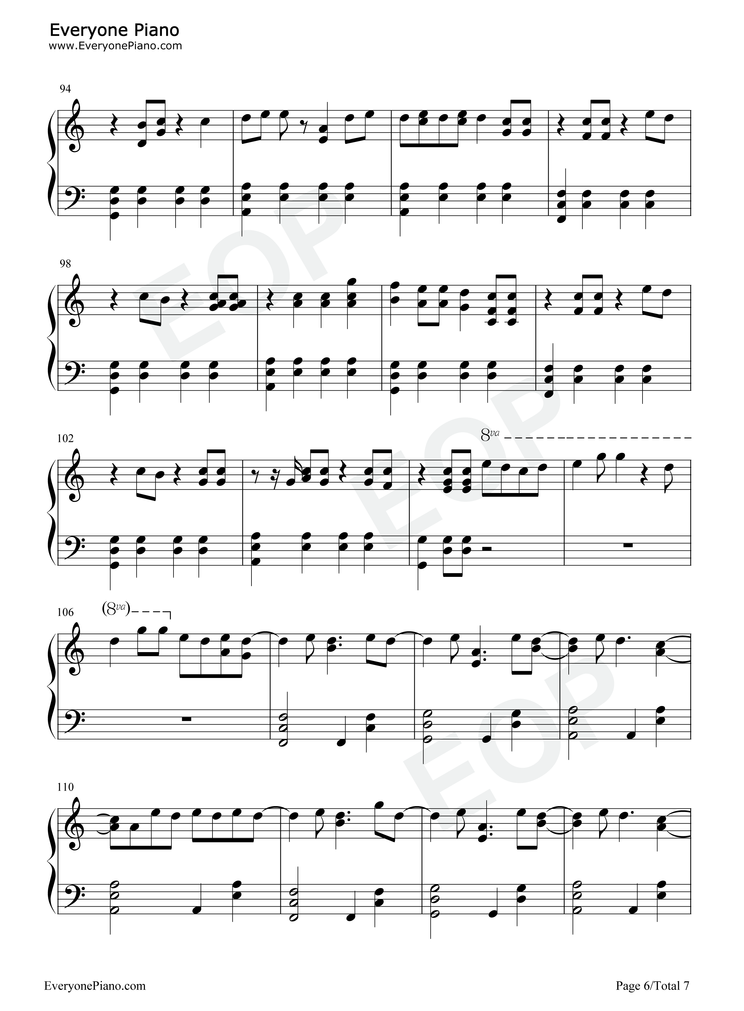 Fallin_Flower钢琴谱_SEVENTEEN