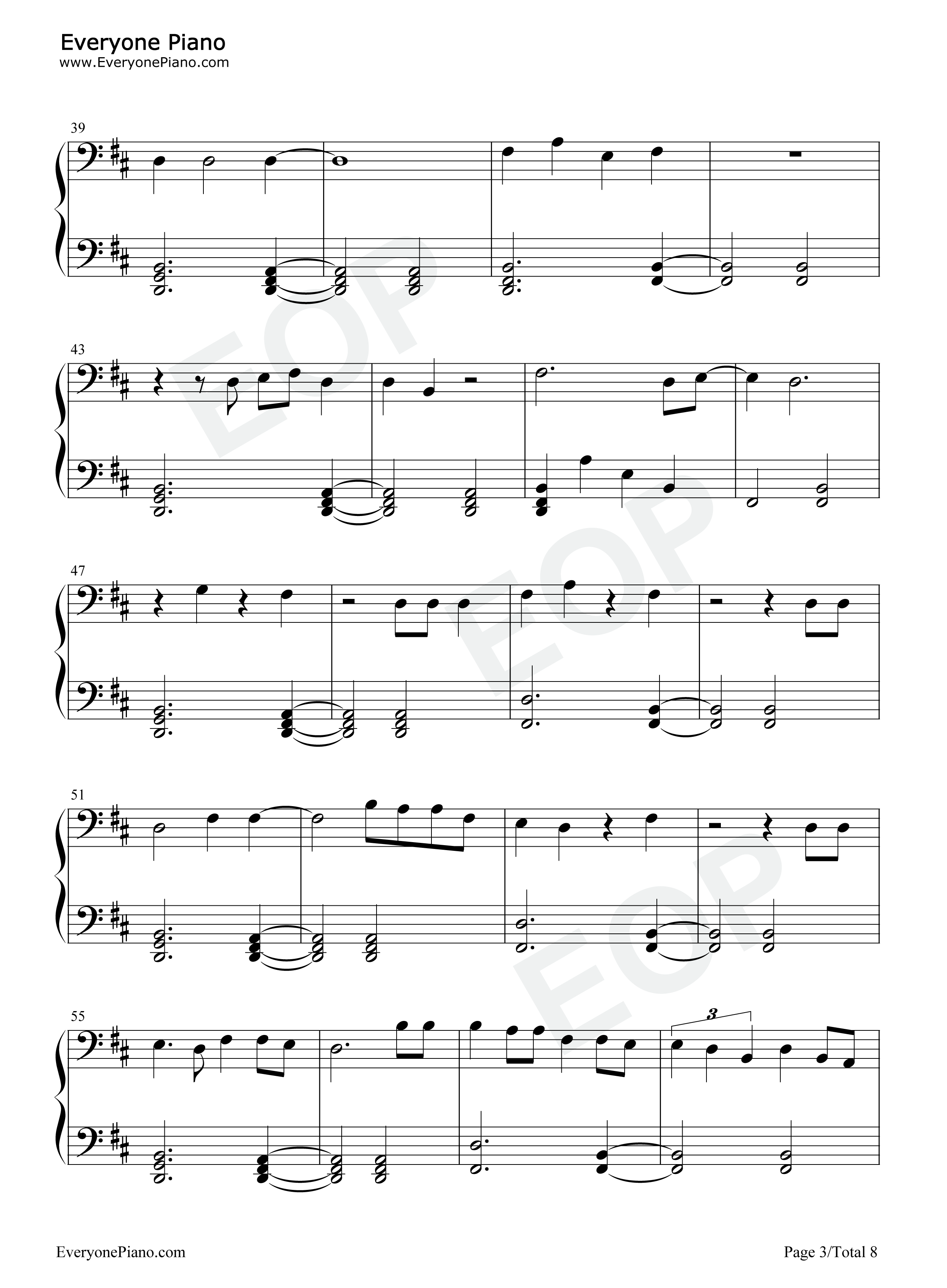 Die_a_Happy_Man钢琴谱_Thomas_Rhett