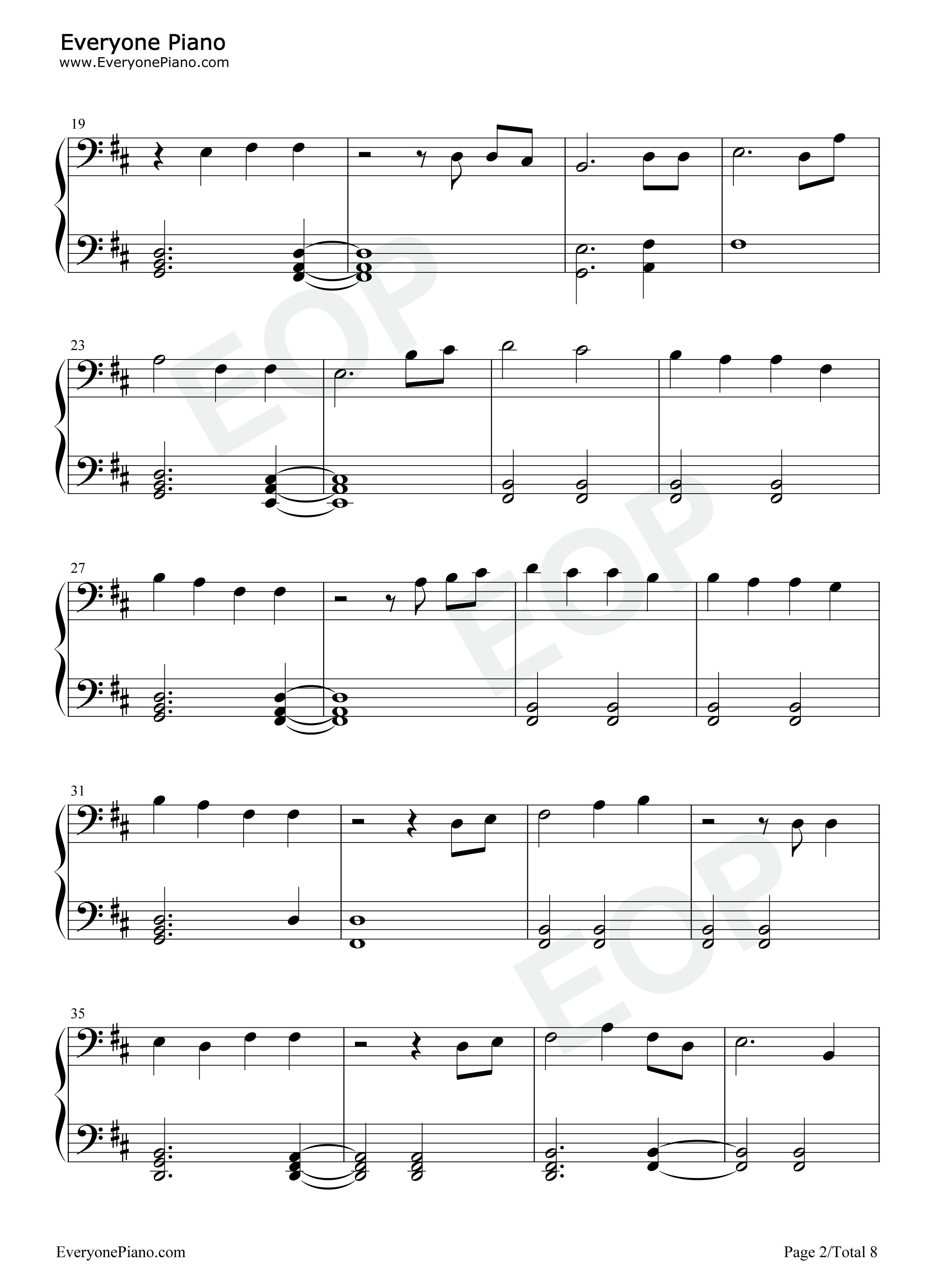 Die_a_Happy_Man钢琴谱_Thomas_Rhett