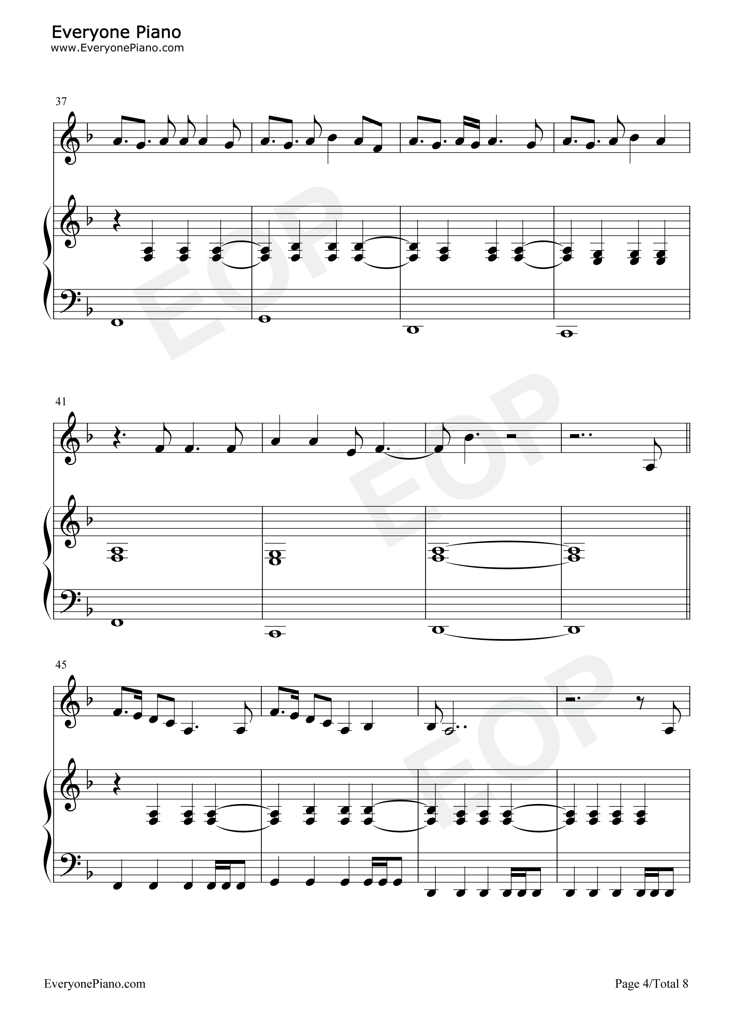 Alcohol_You钢琴谱_Roxen