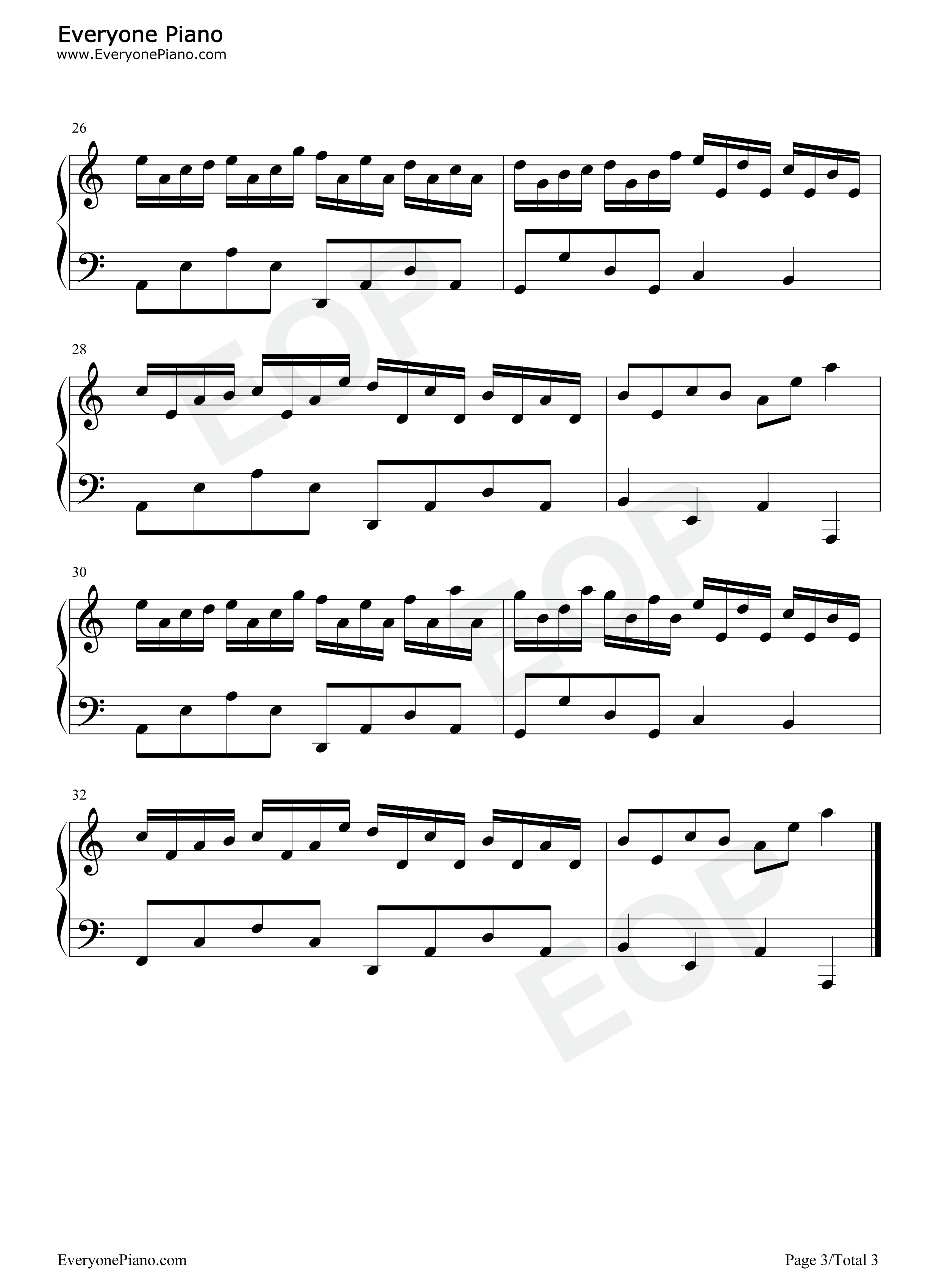 克罗地亚狂想曲钢琴谱_马克西姆·姆尔维察