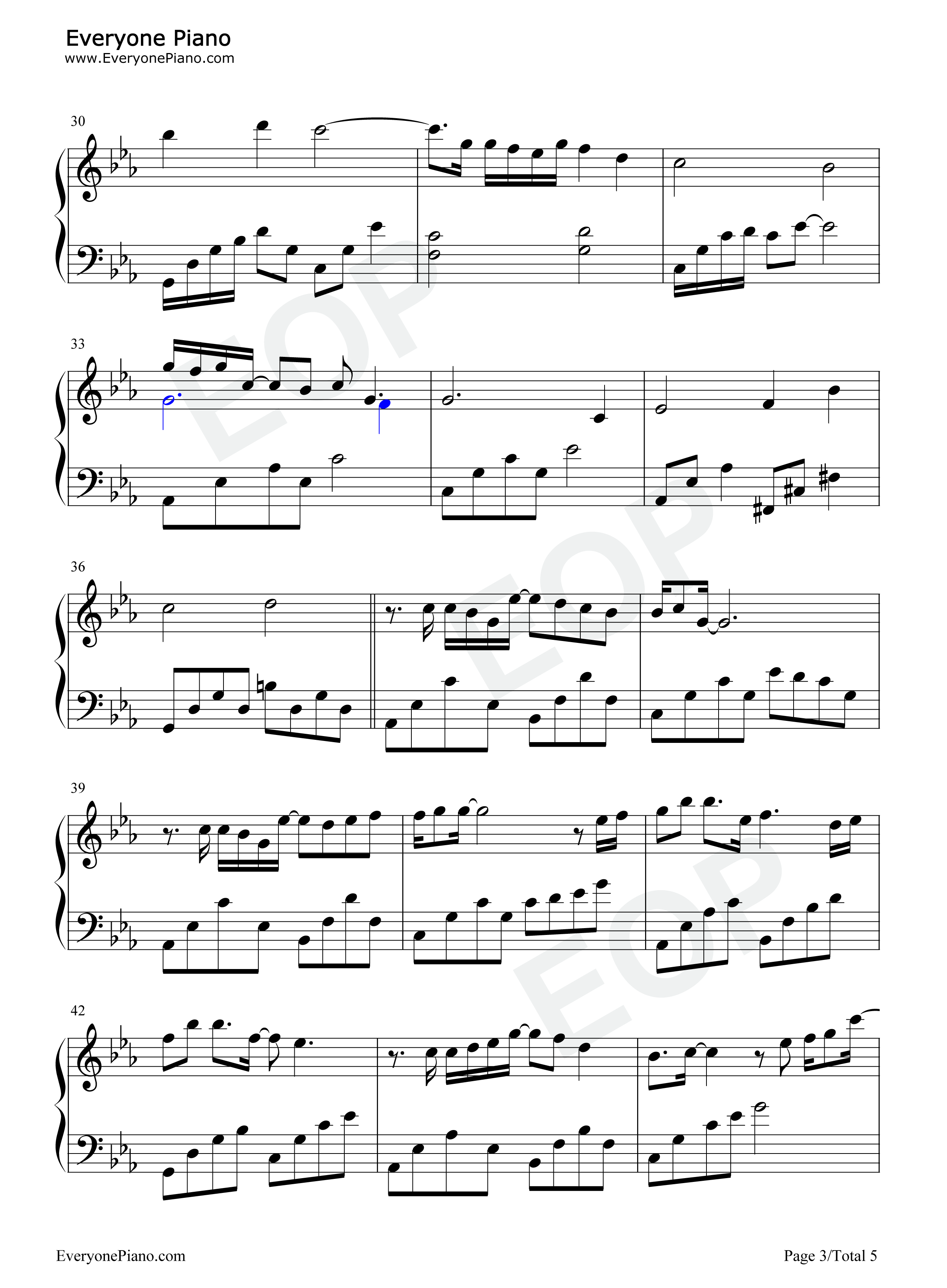 与卿钢琴谱_周深