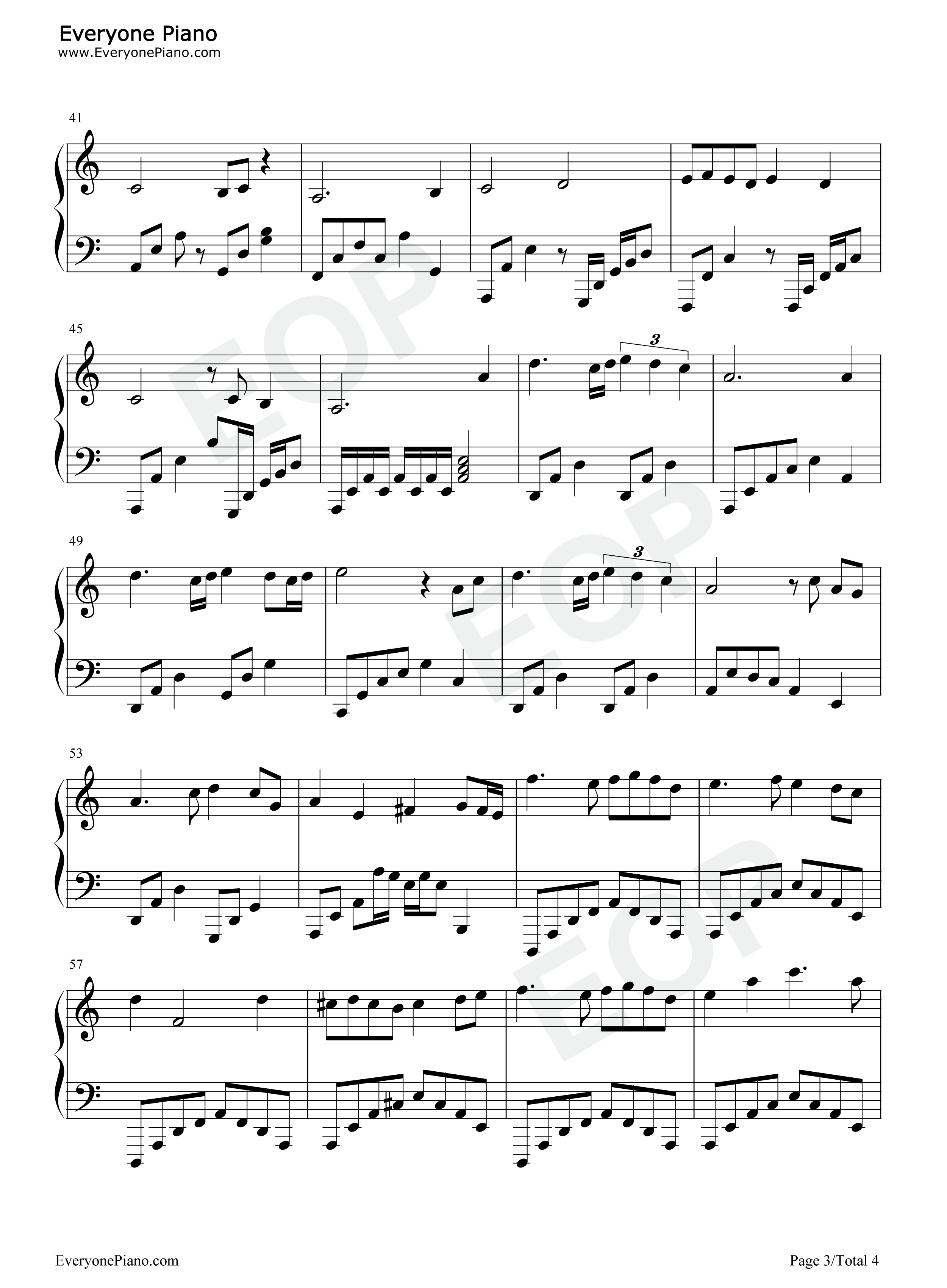 雪见钢琴谱_麦振鸿