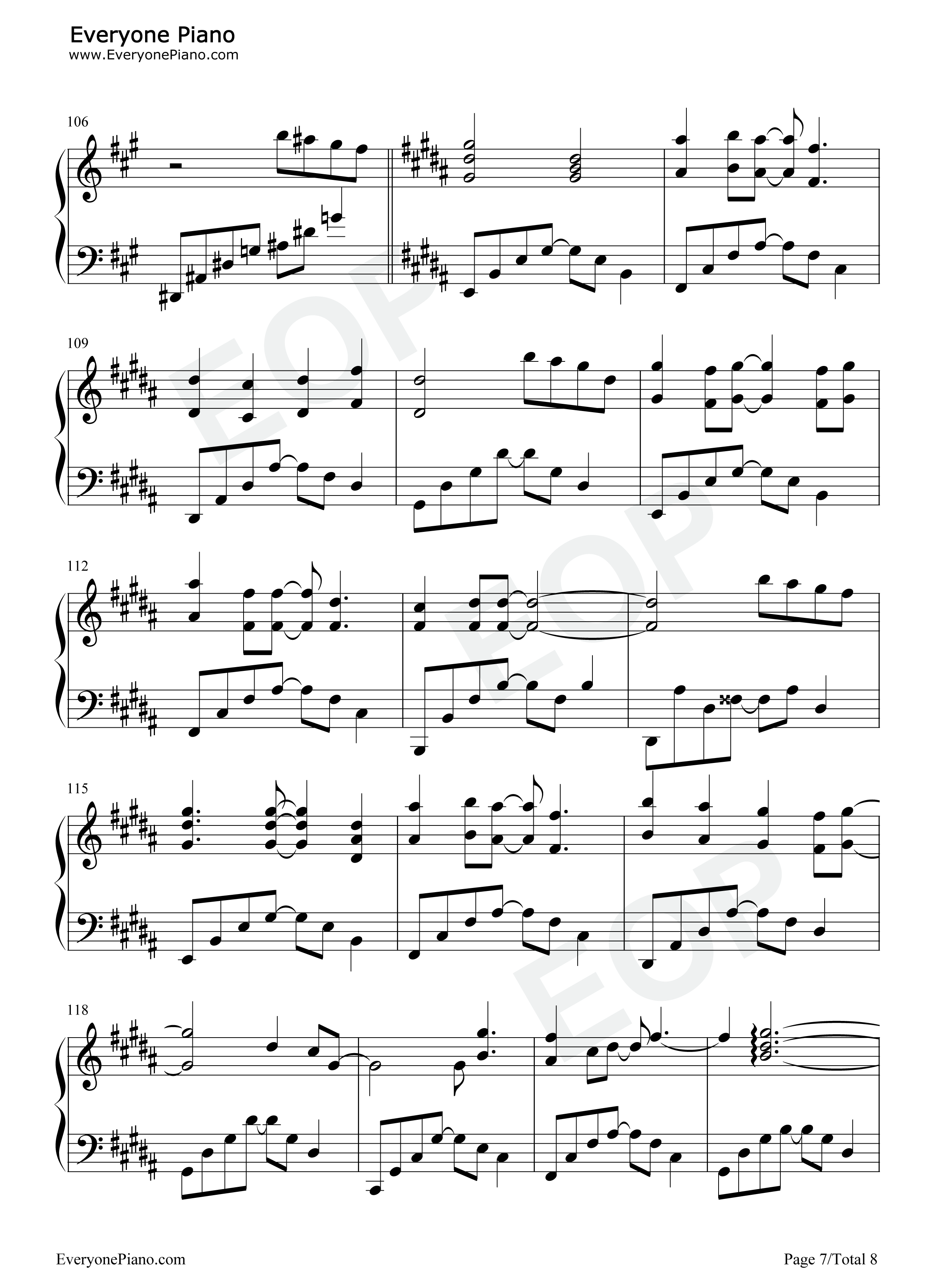 遇萤钢琴谱_CRITTY