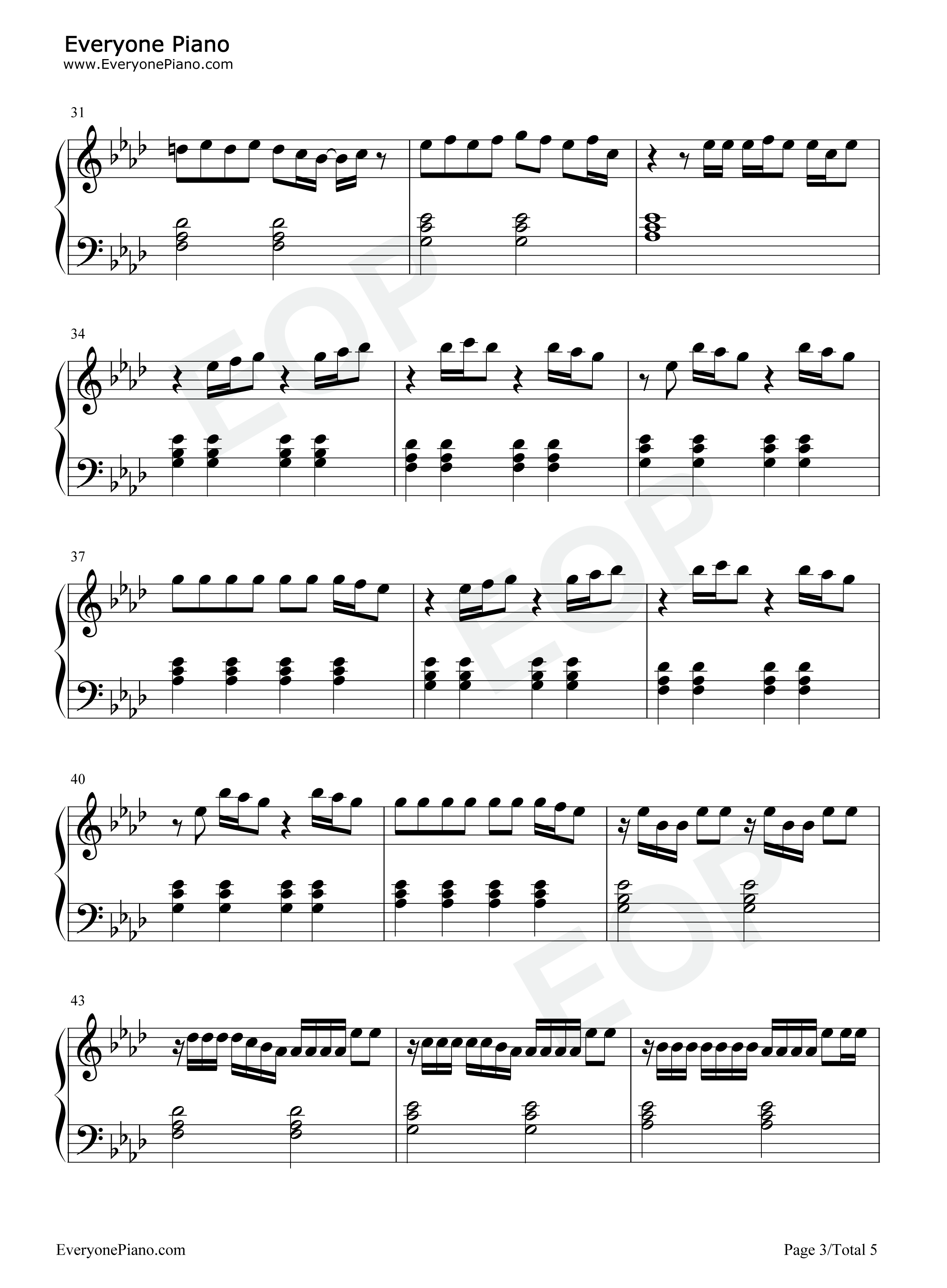 To_Be_Young钢琴谱_Anne_Marie_Doja_Cat