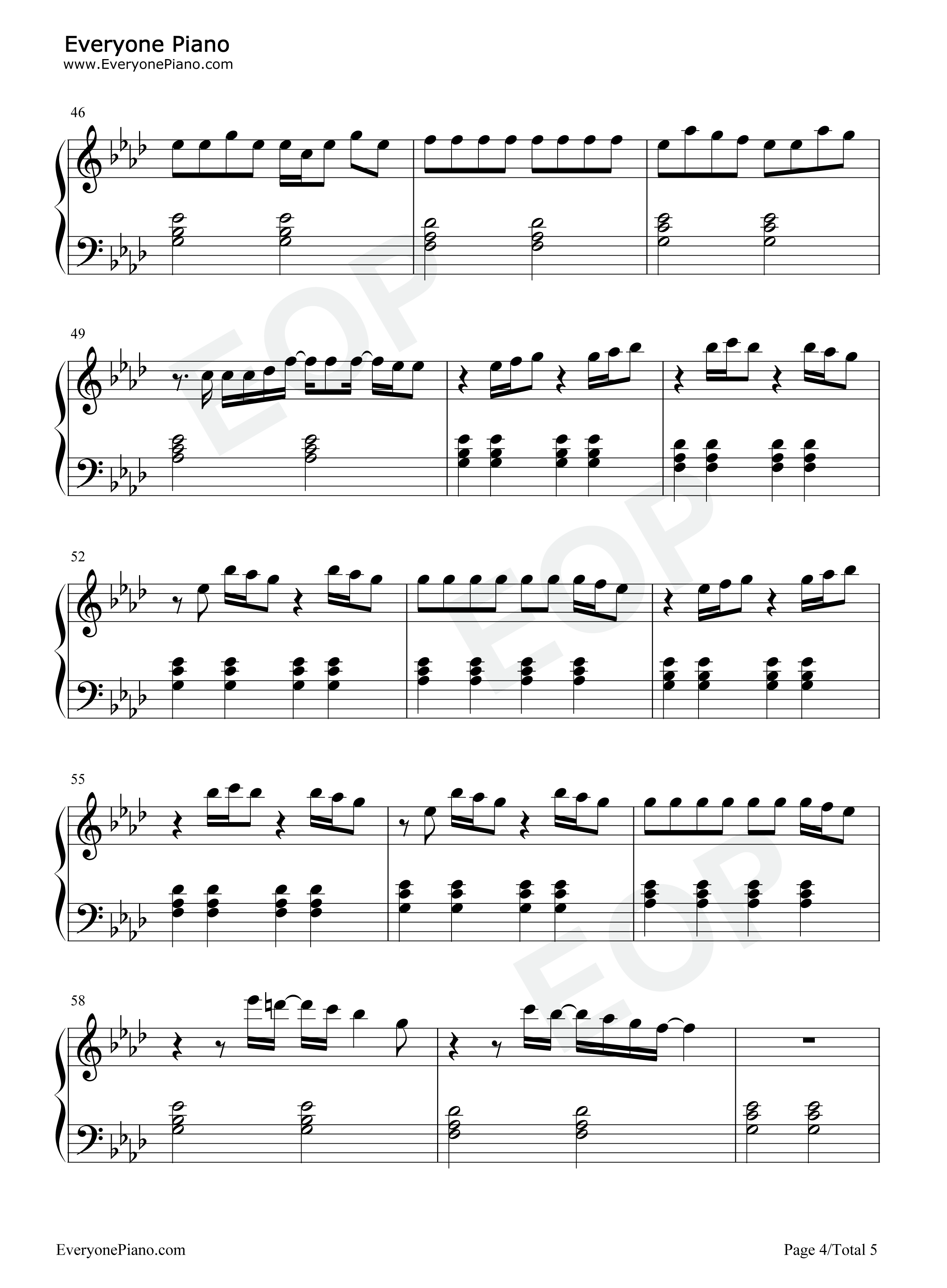 To_Be_Young钢琴谱_Anne_Marie_Doja_Cat