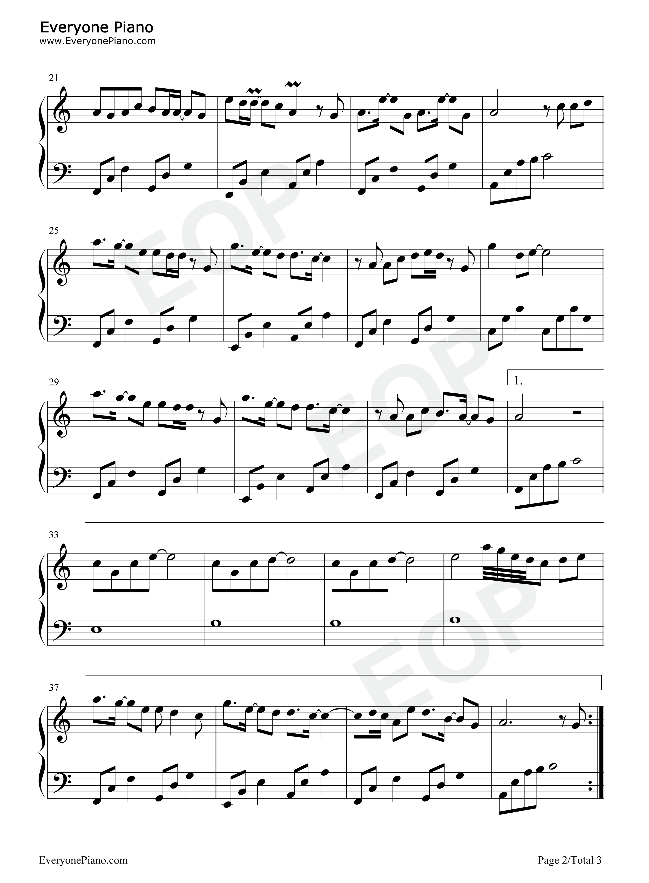 山外小楼夜听雨钢琴谱_XUN_任然