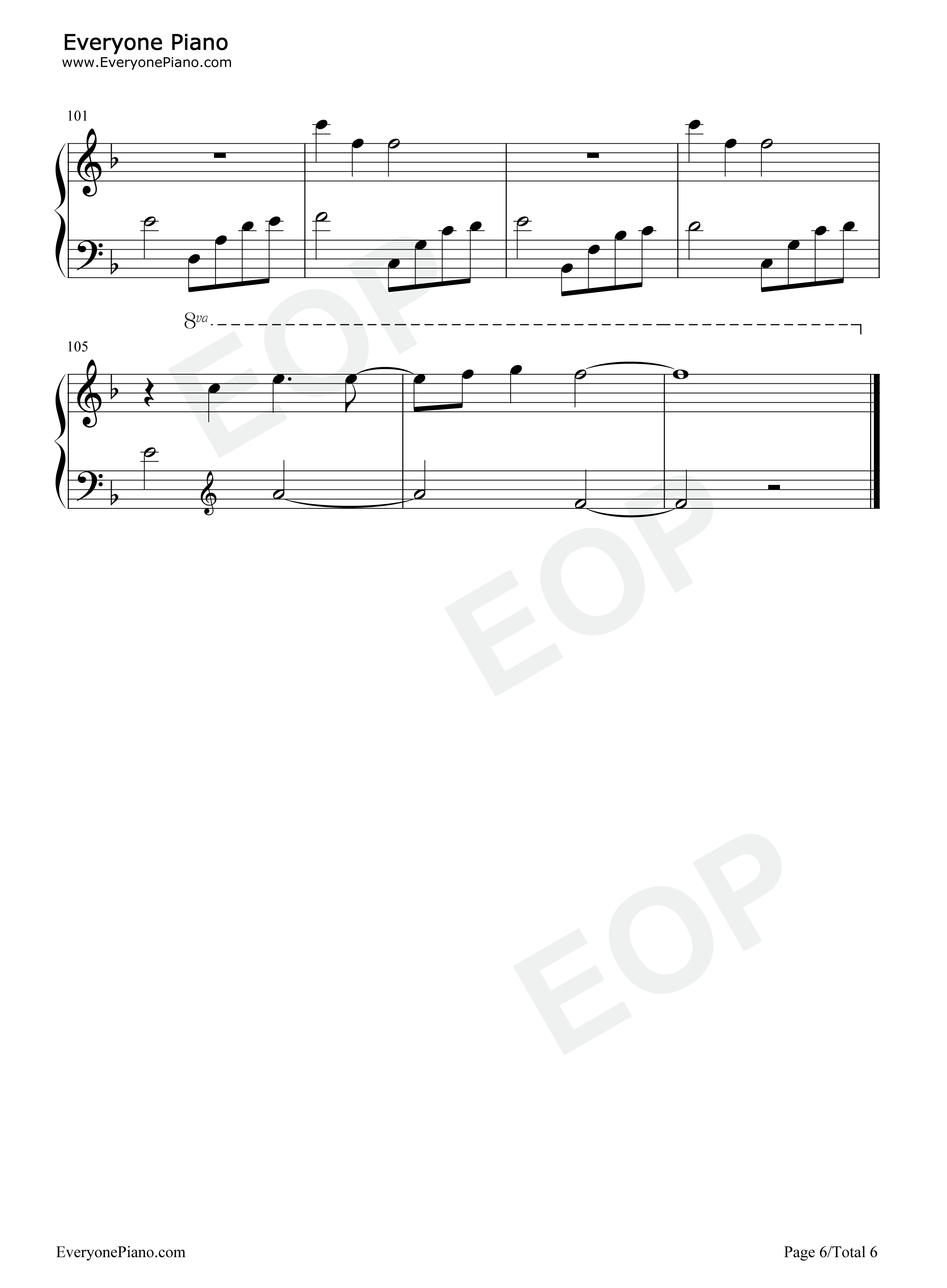 天晴了钢琴谱_SNH48_GROUP