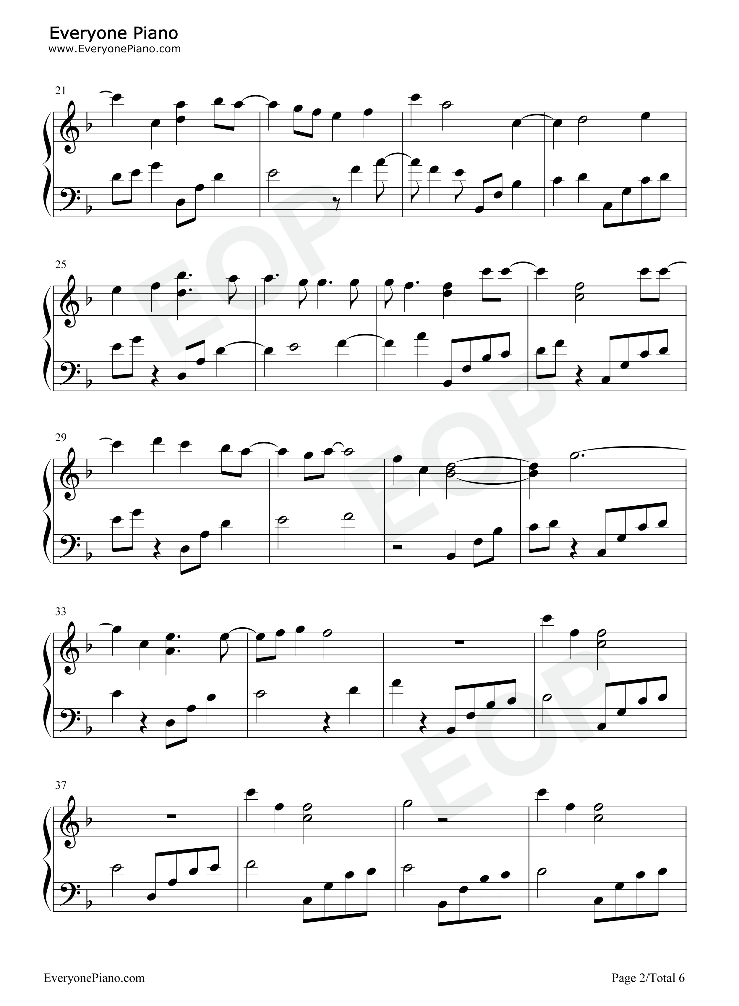 天晴了钢琴谱_SNH48_GROUP