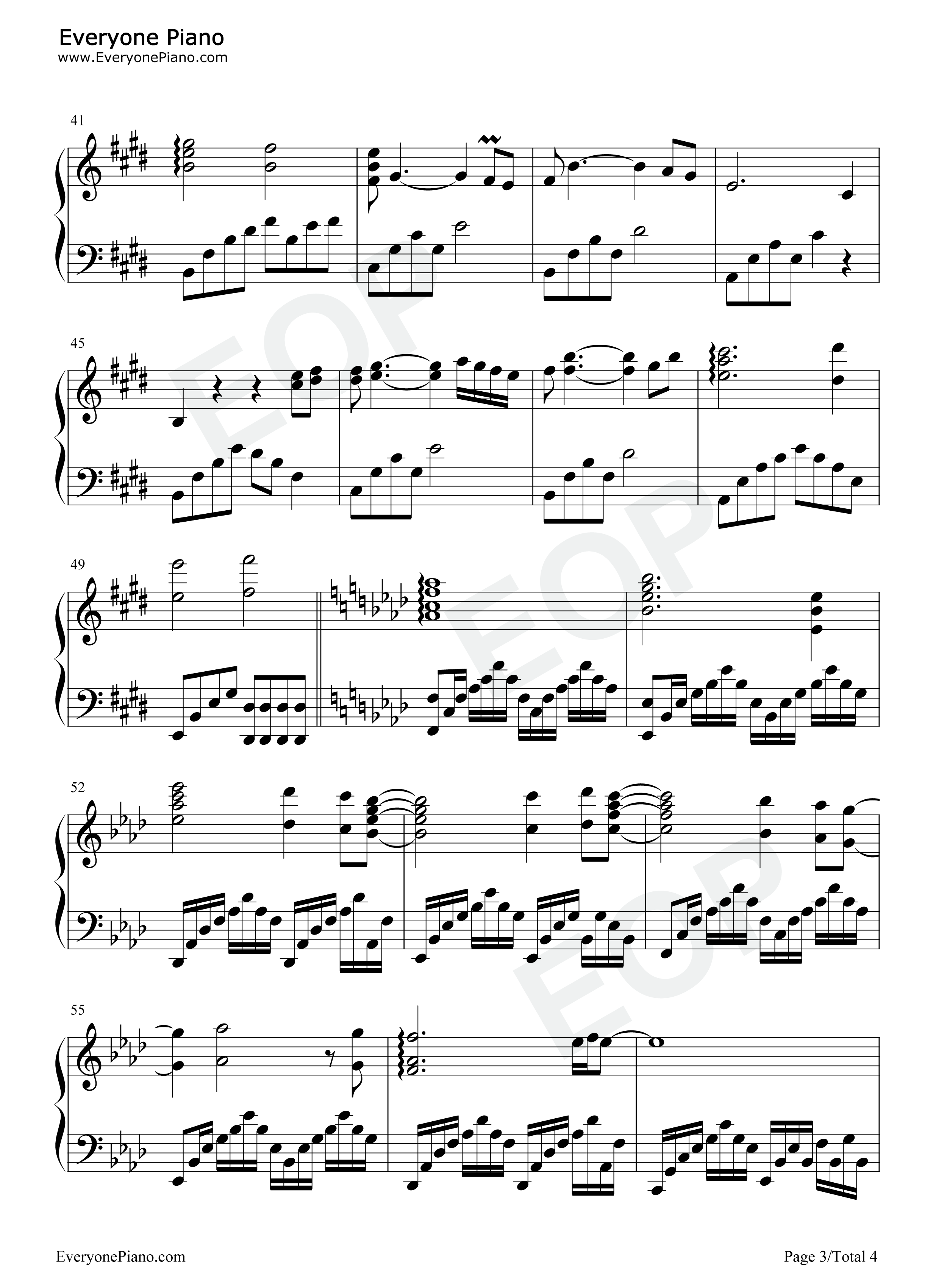 My_Heart_Will_Go_On钢琴谱_Celine_Dion