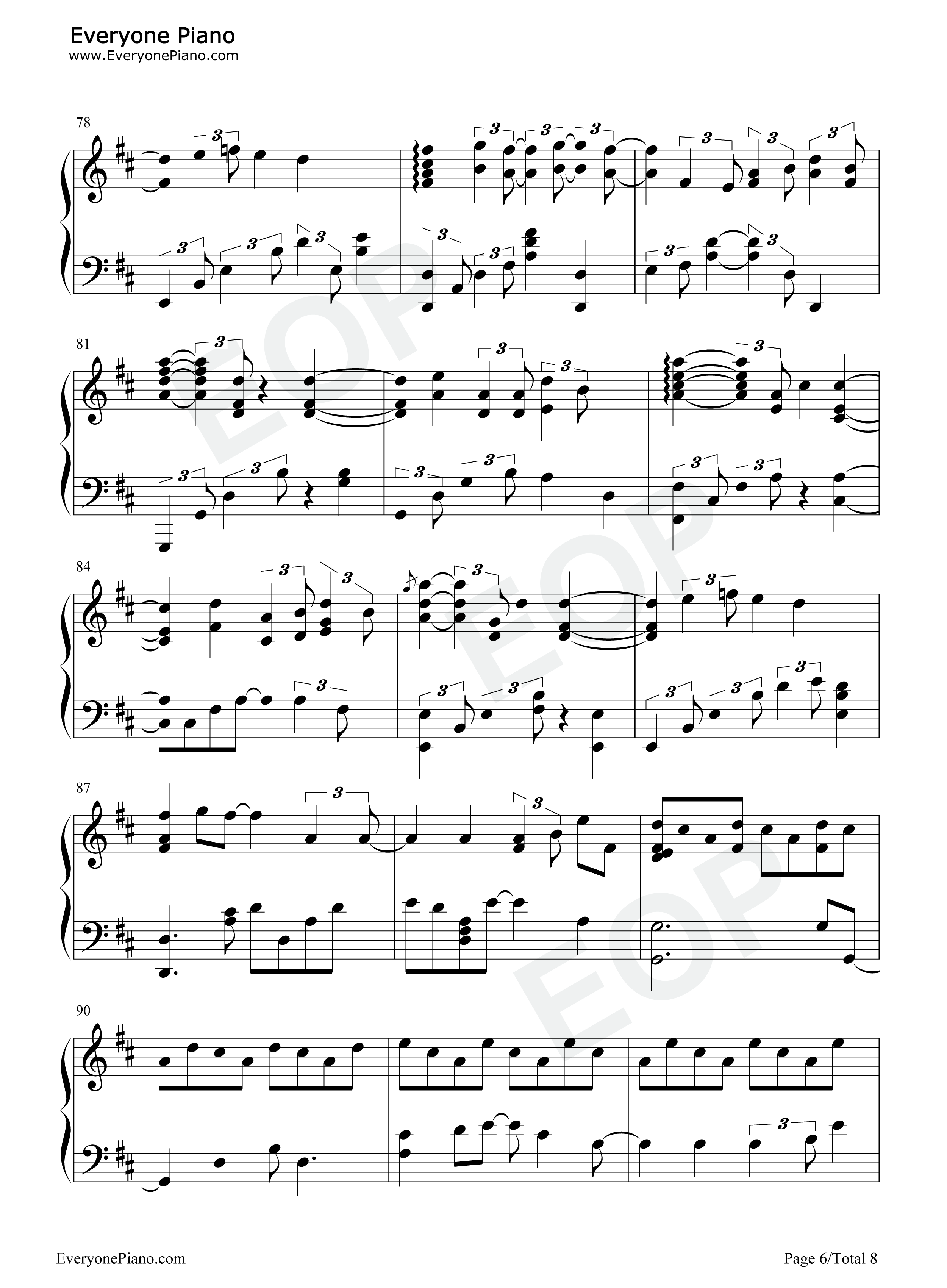 脆弱星球钢琴谱_杨胖雨_王薇OneWay