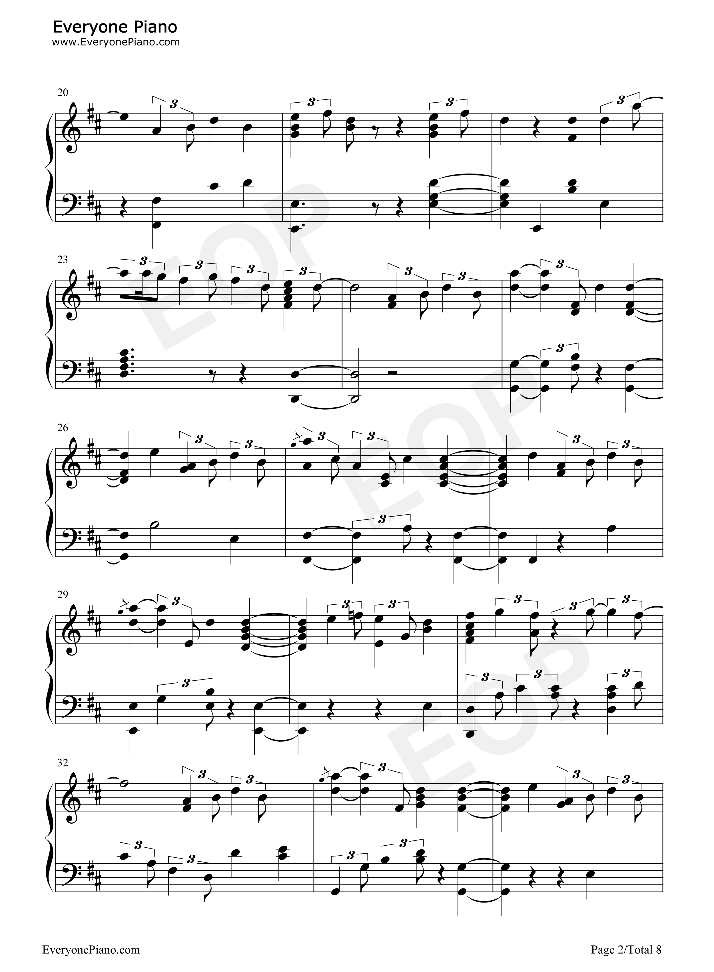 脆弱星球钢琴谱_杨胖雨_王薇OneWay