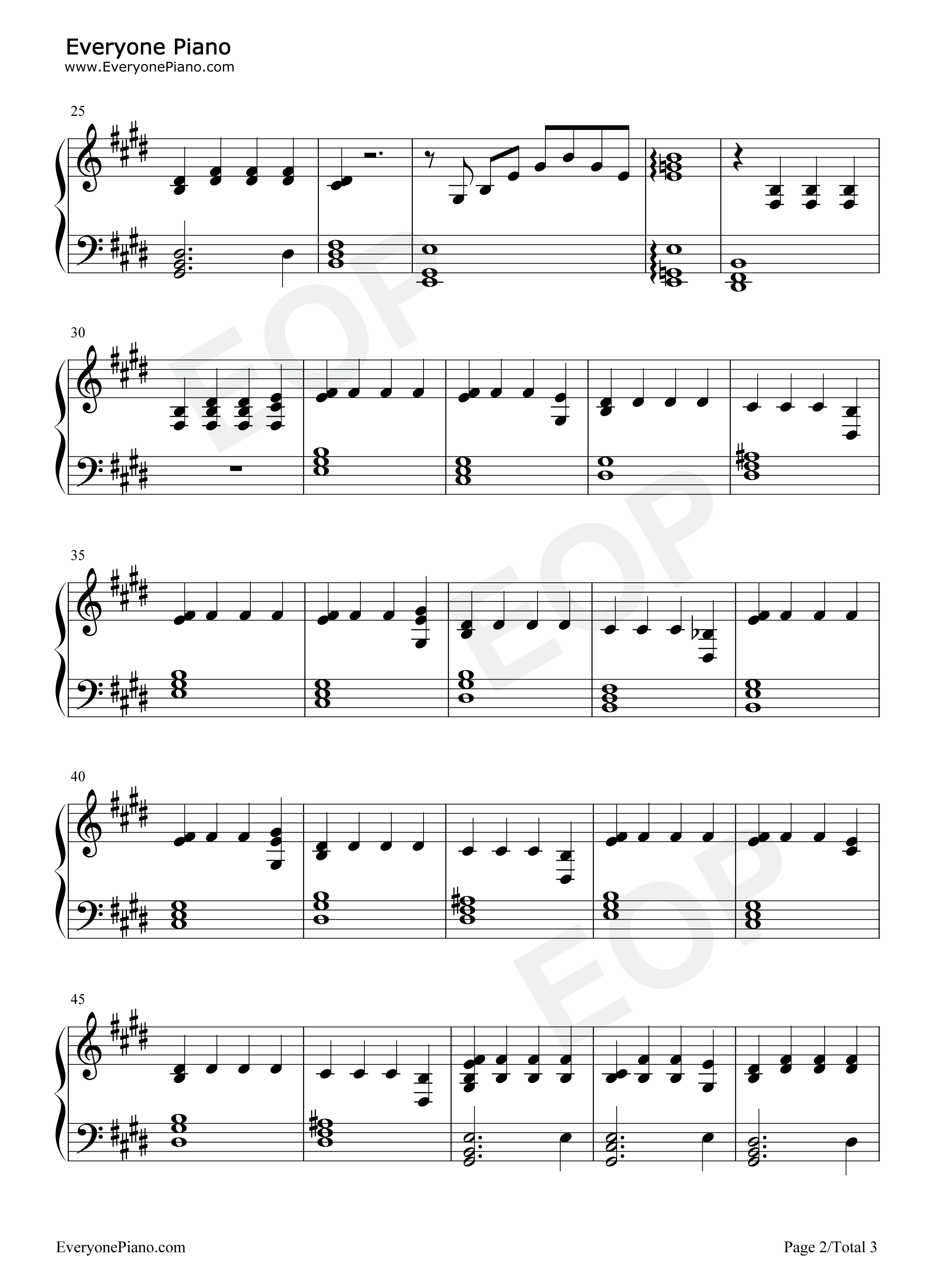 I_Lost_A_Friend钢琴谱_Finneas