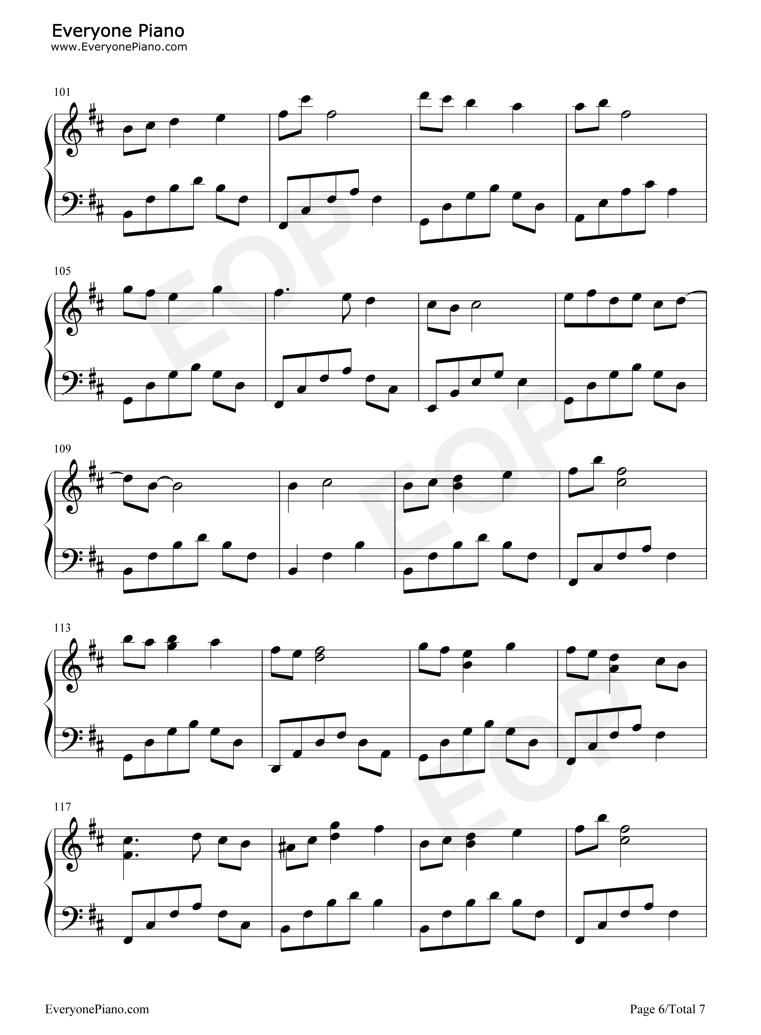 桃夭钢琴谱_双笙