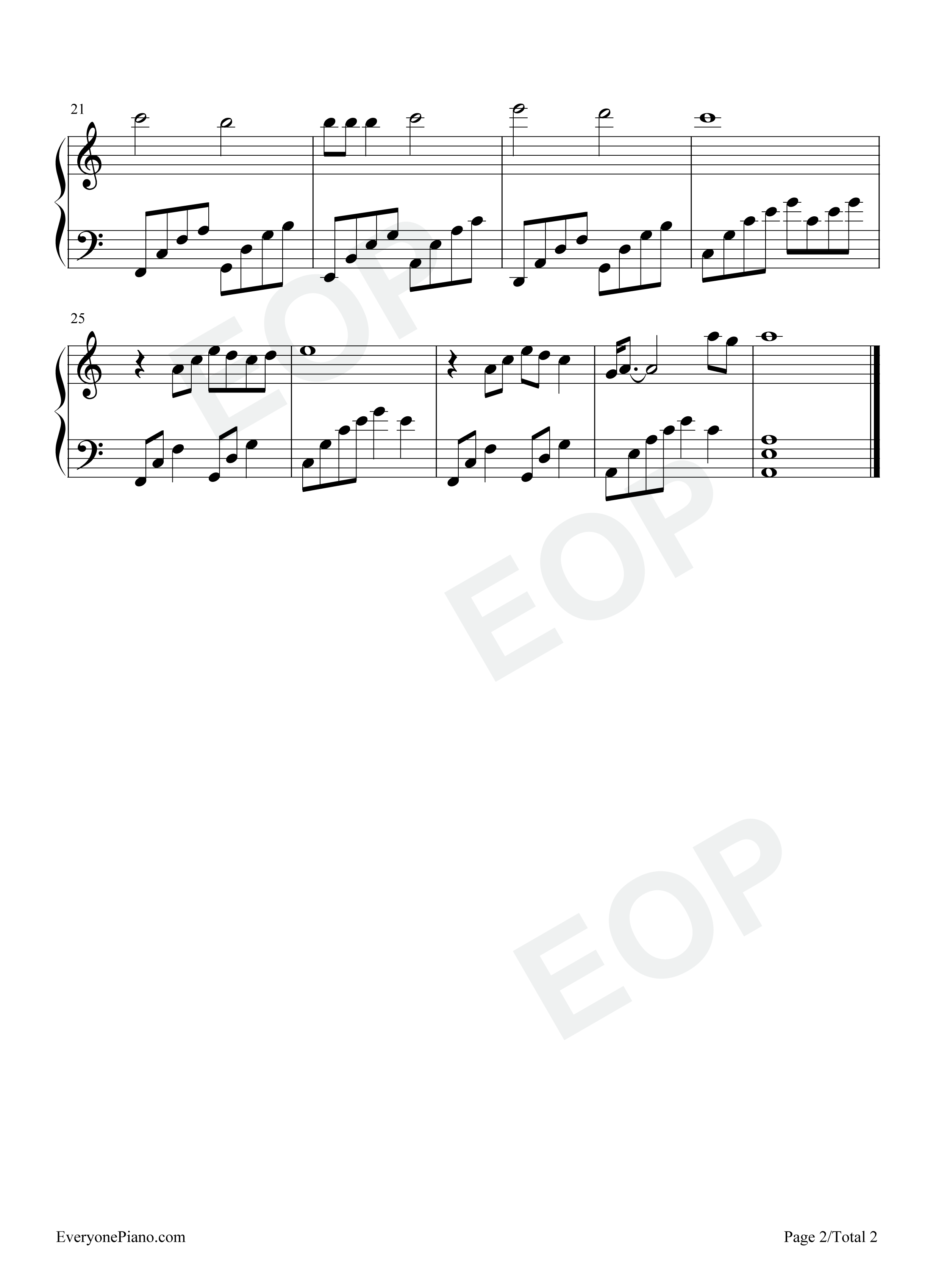 公子呀钢琴谱_蛋总