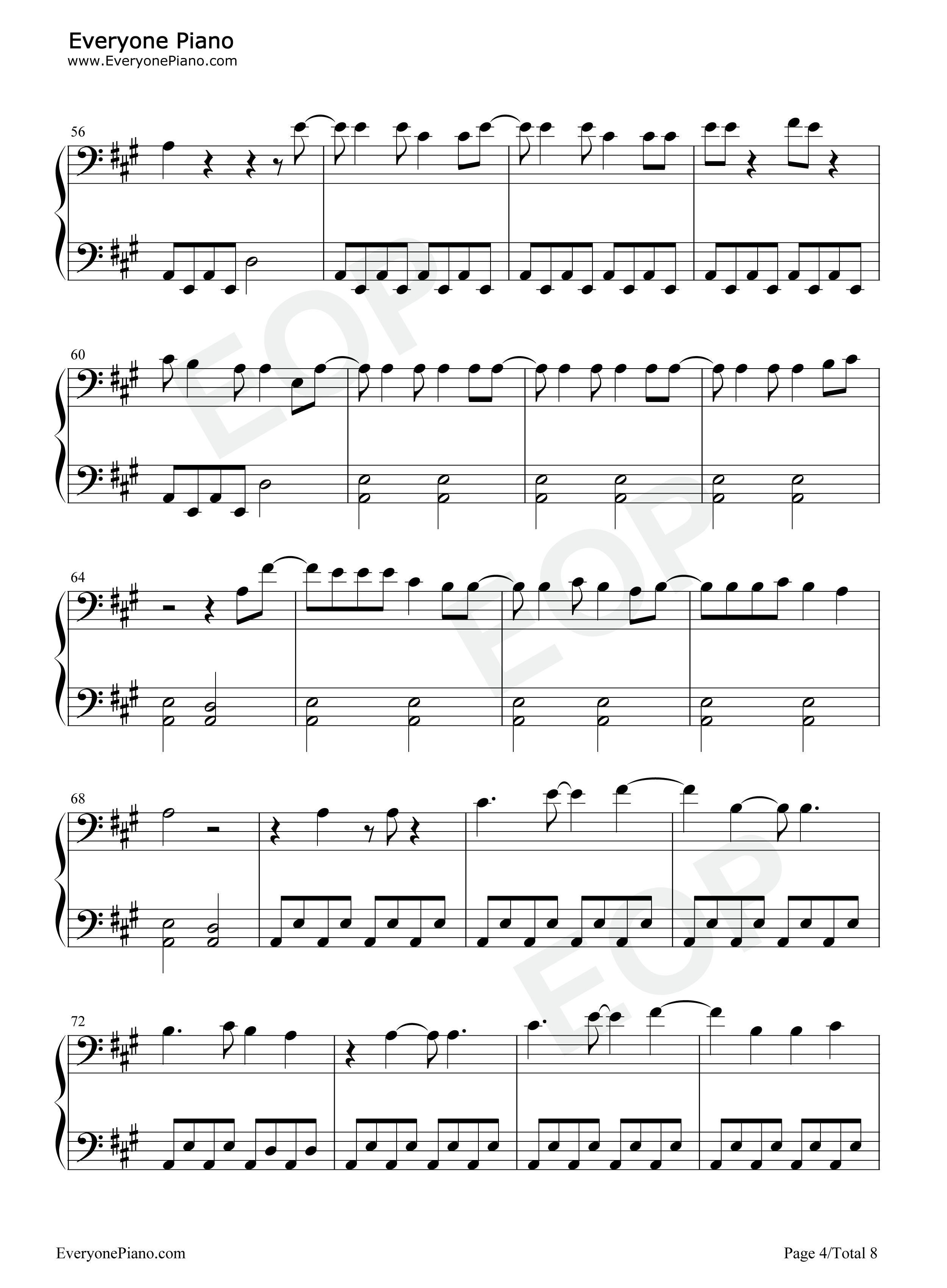 One_Margarita钢琴谱_Luke_Bryan