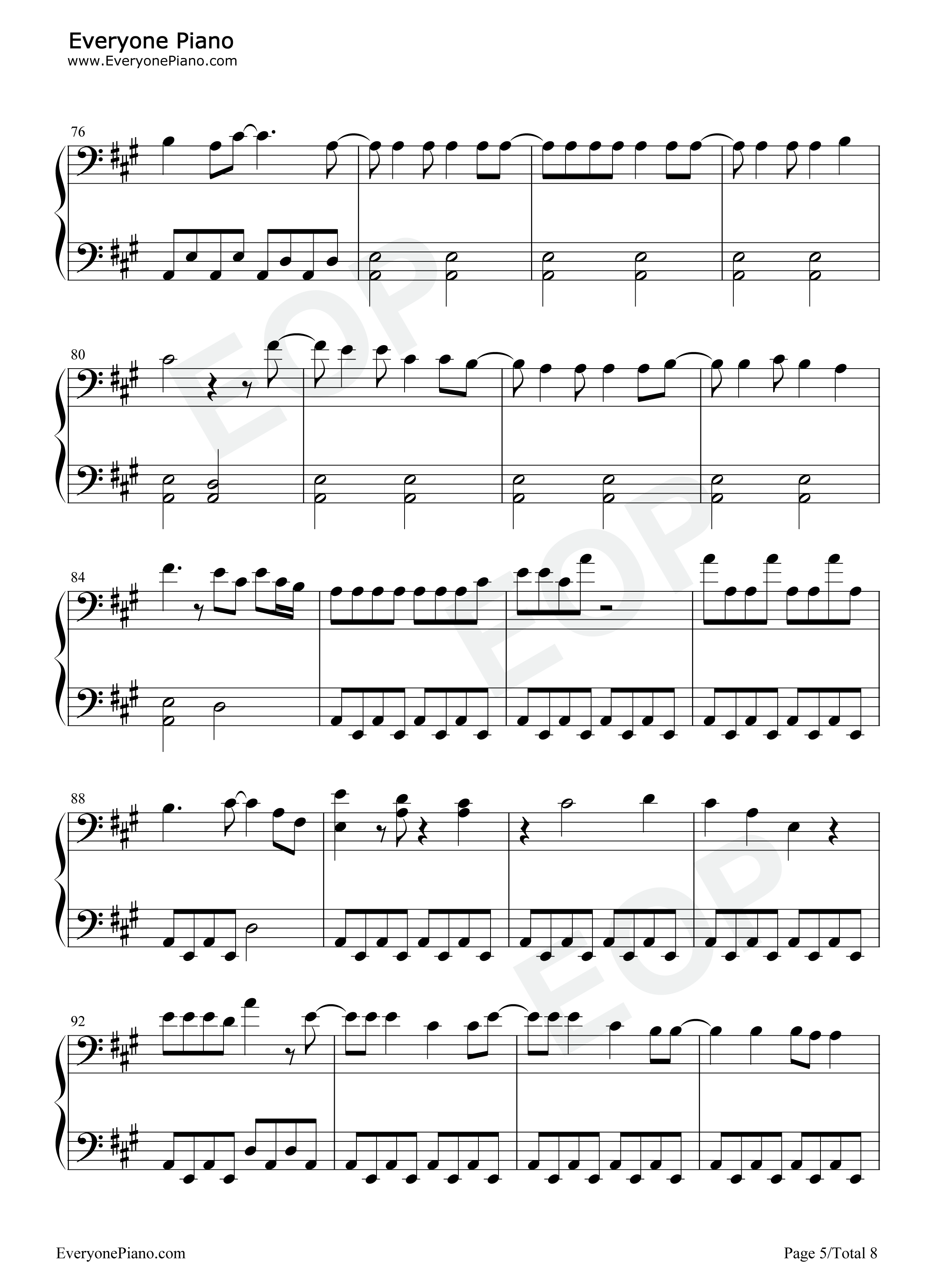 One_Margarita钢琴谱_Luke_Bryan