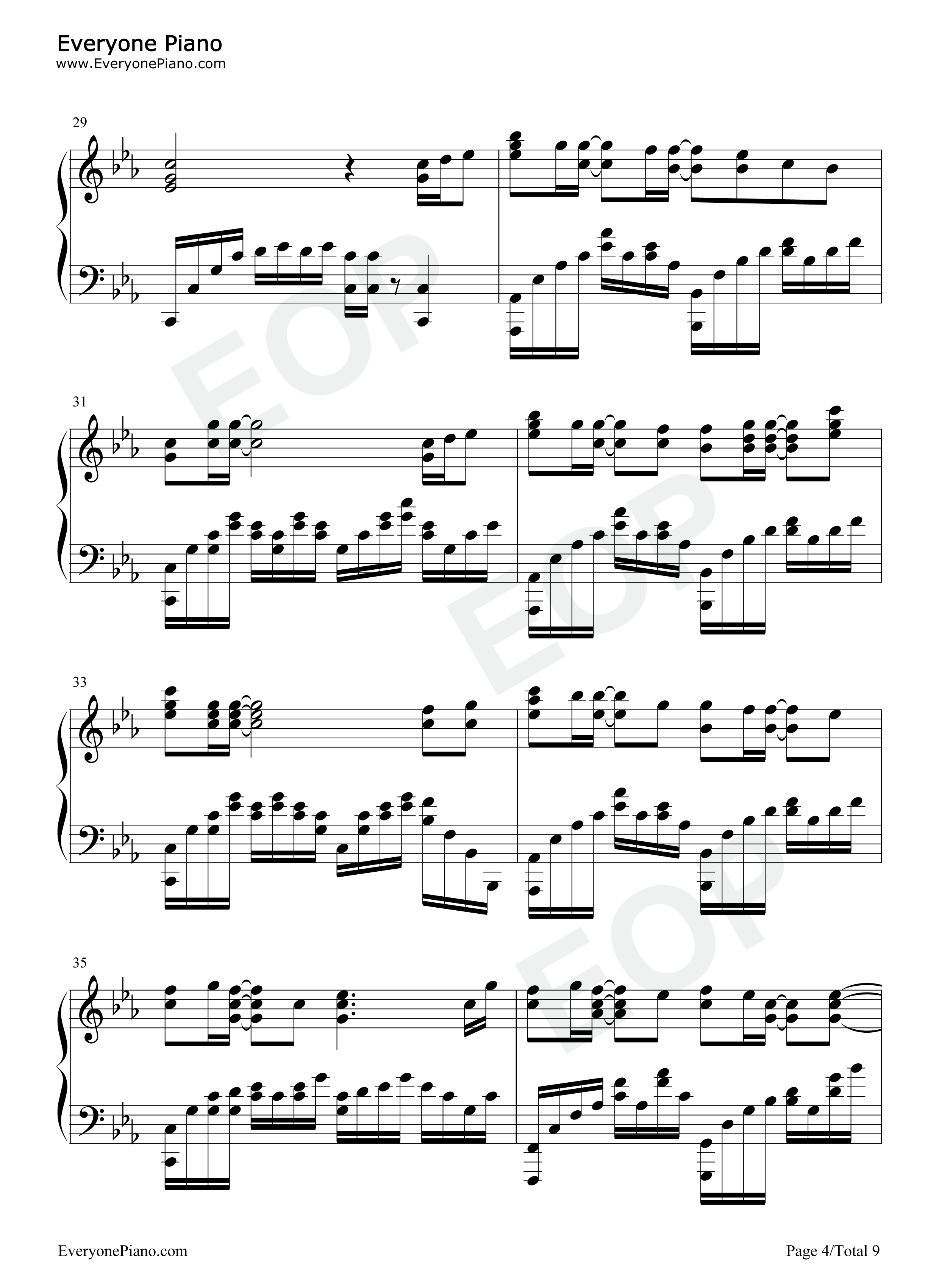 请笃信一个梦钢琴谱_周深