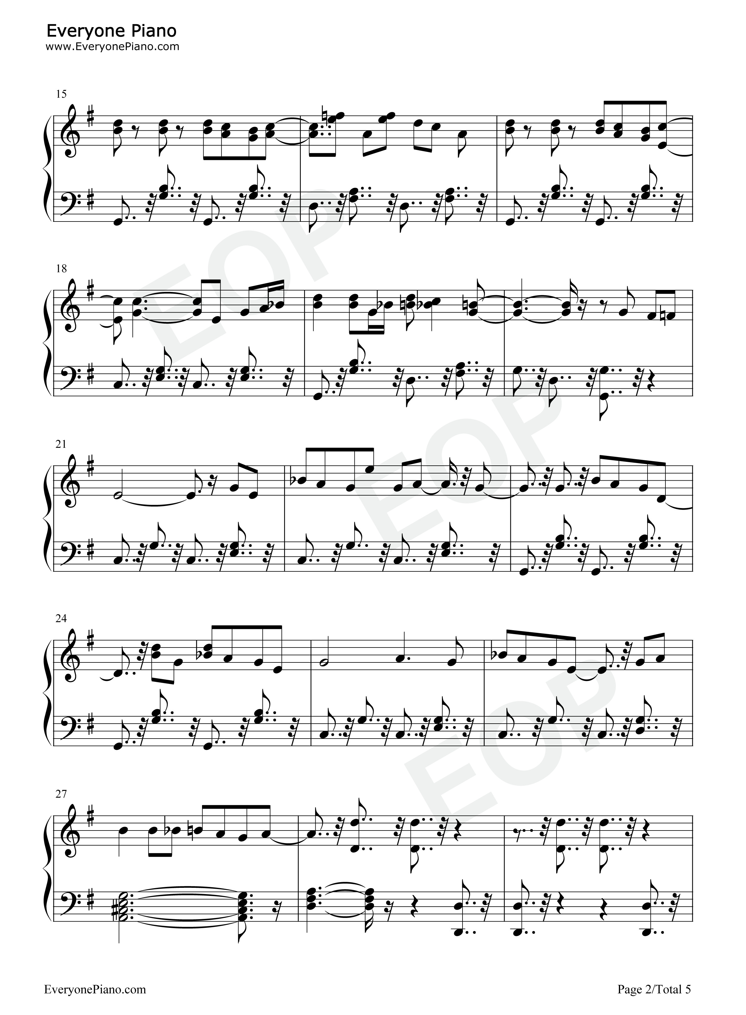 猫之步态舞钢琴谱_戴维·赫勒韦尔