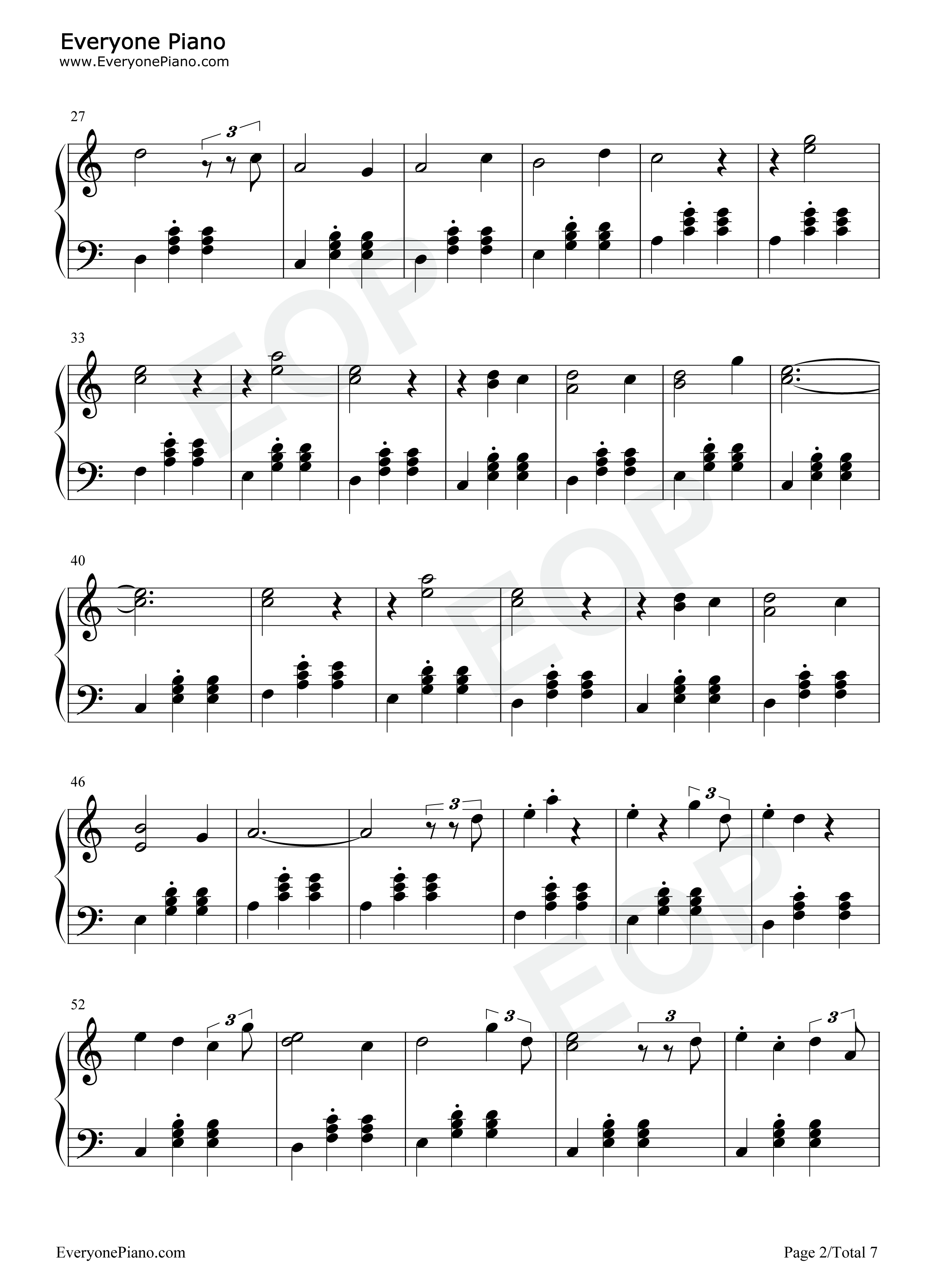 御宅访问钢琴谱_RADWIMPS