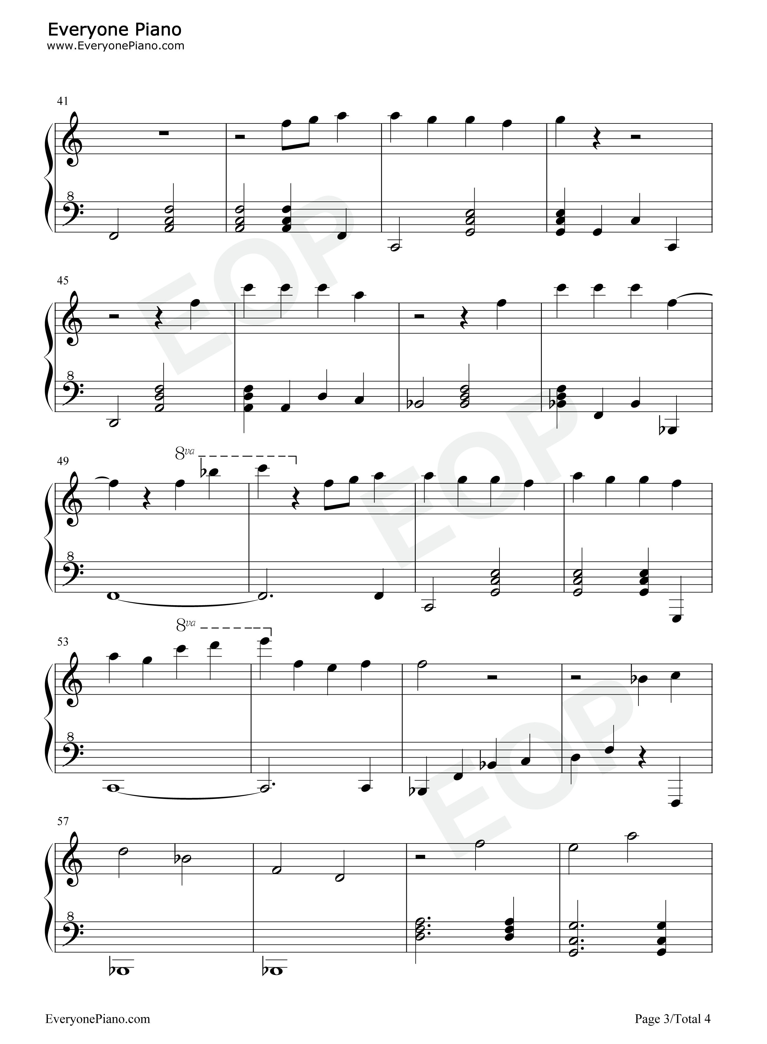 Crying_Sun钢琴谱_Tomoko