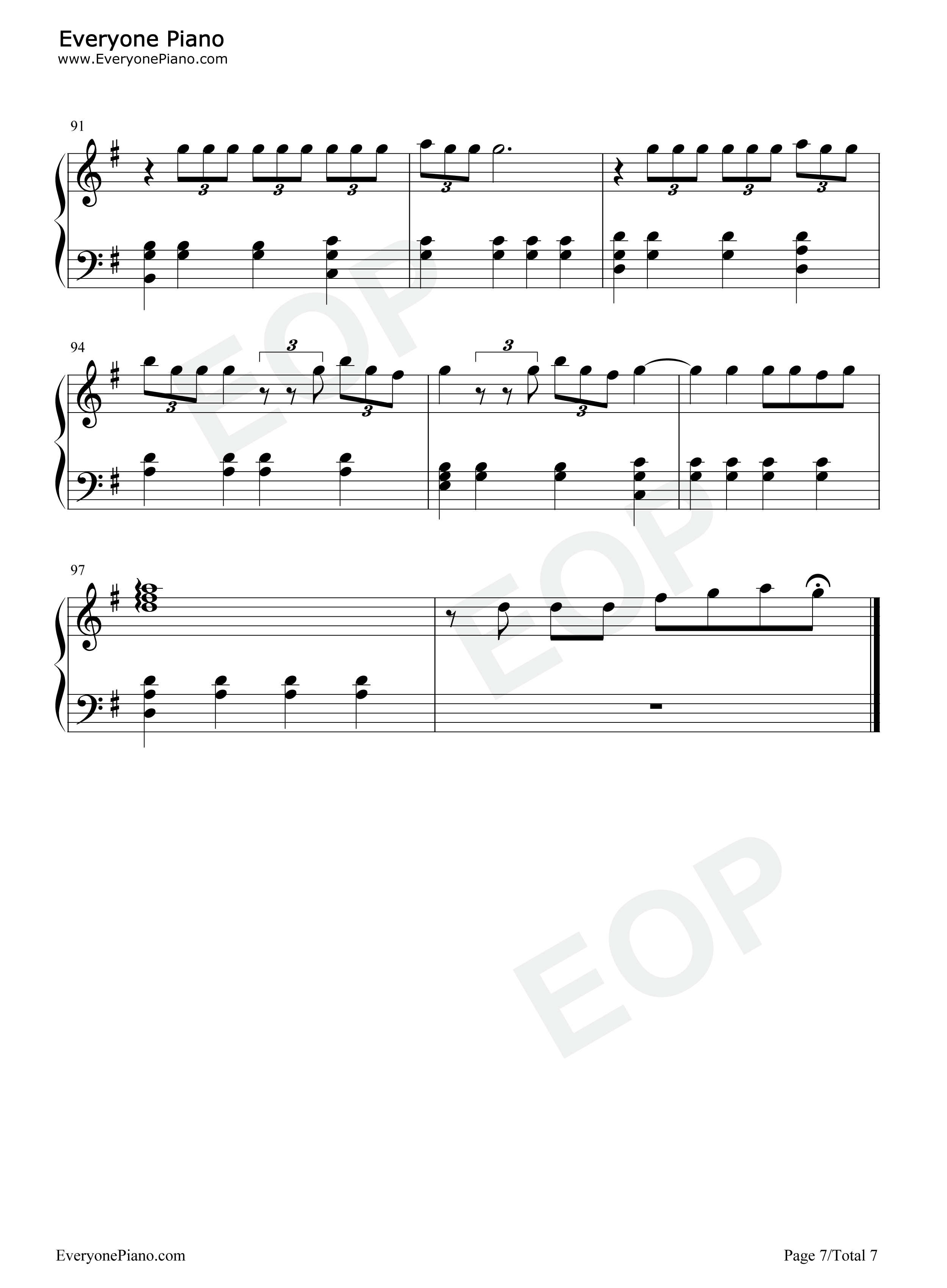 Hope钢琴谱_安室奈美惠