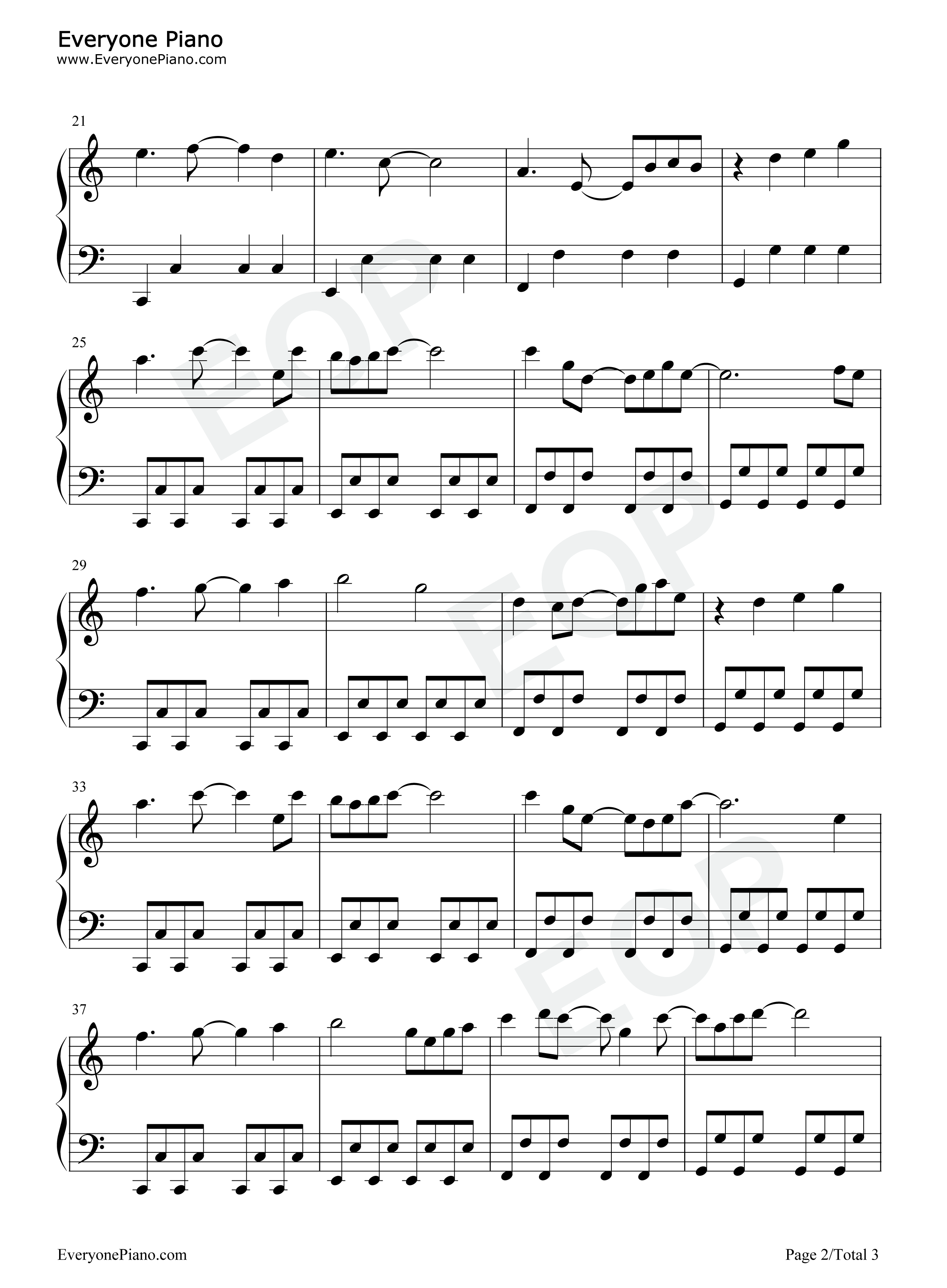 万古生香钢琴谱_洛天依