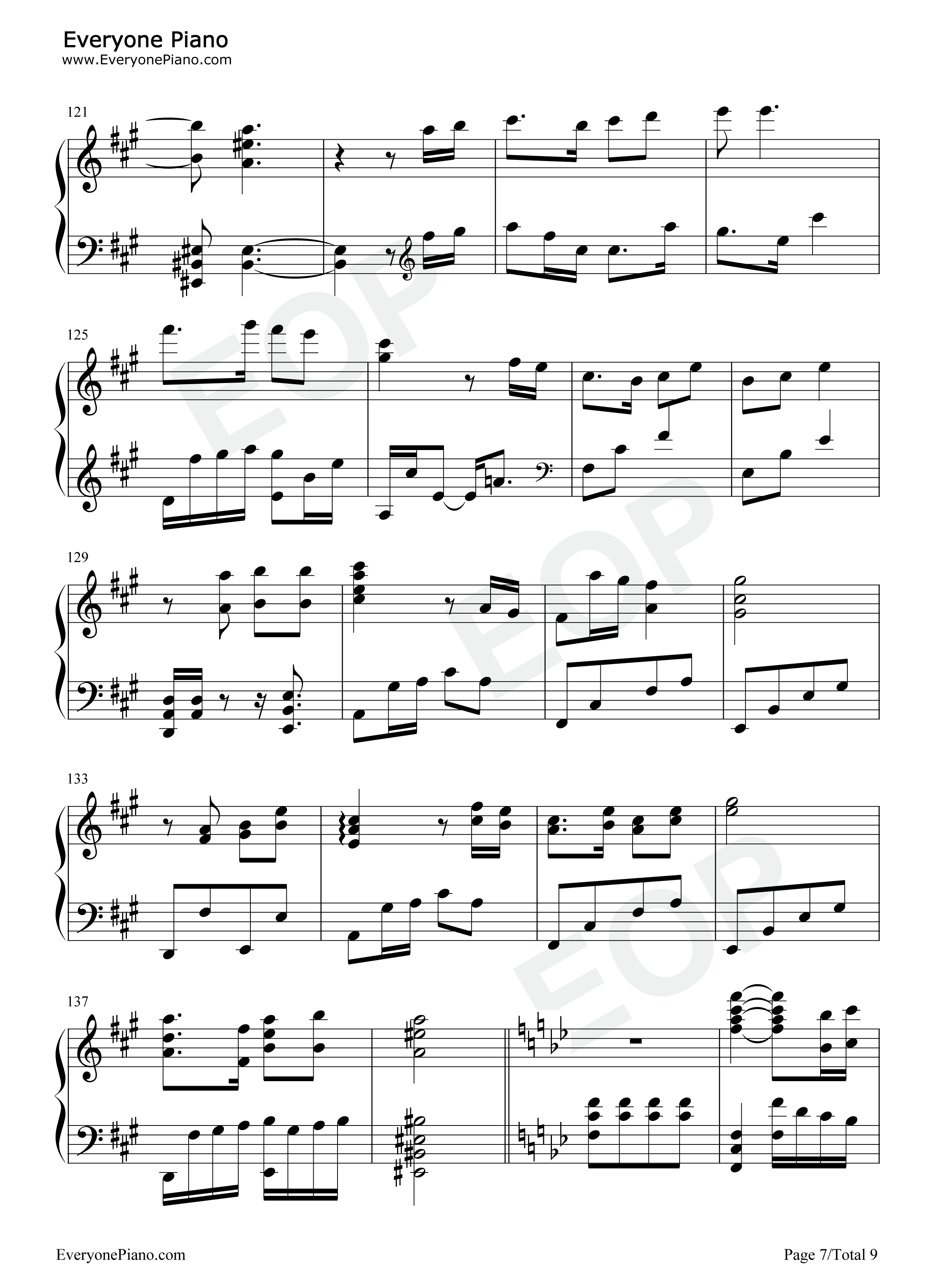 空待钢琴谱_洛天依_王朝