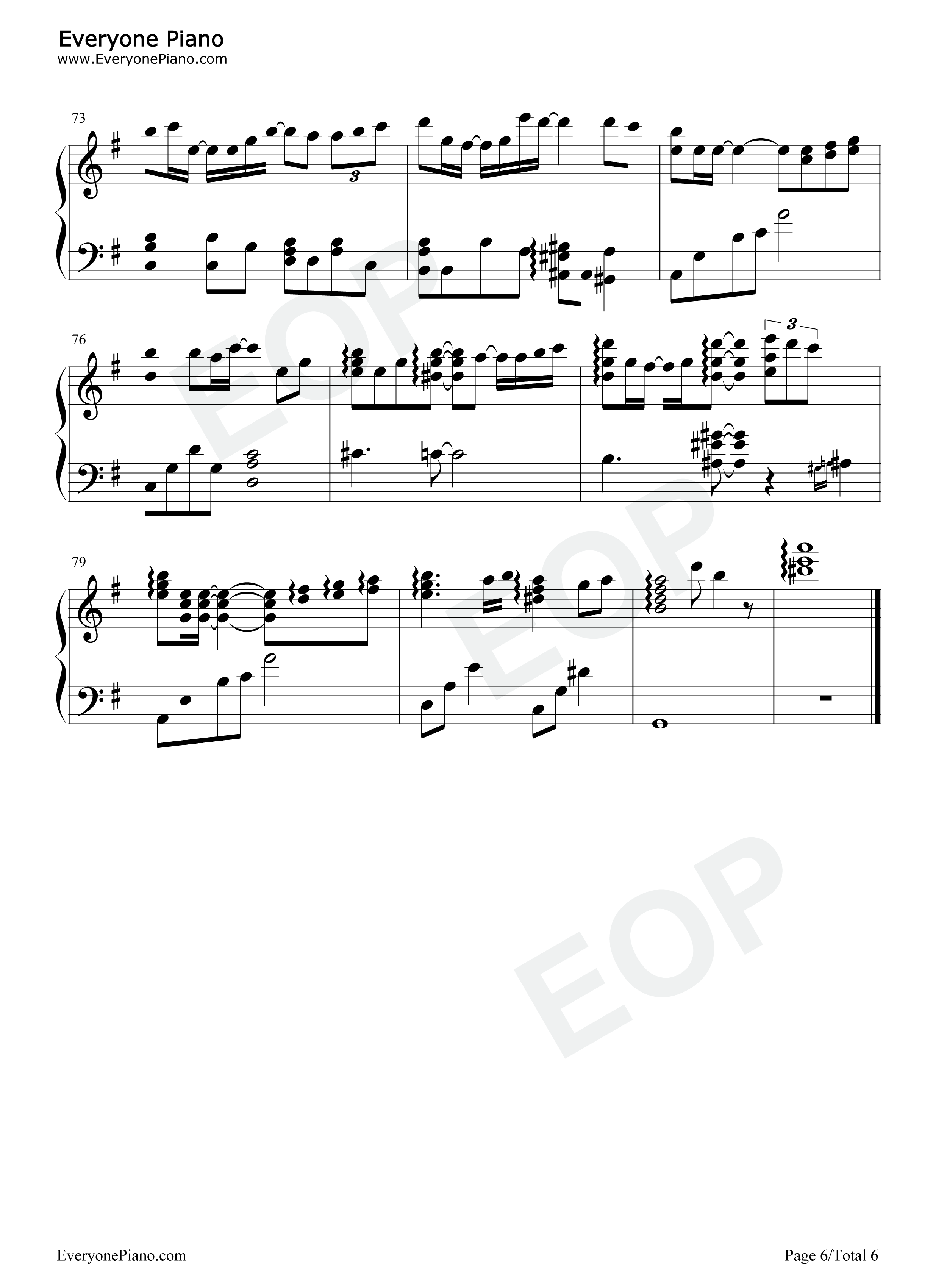 ナツノハナ钢琴谱_JUJU