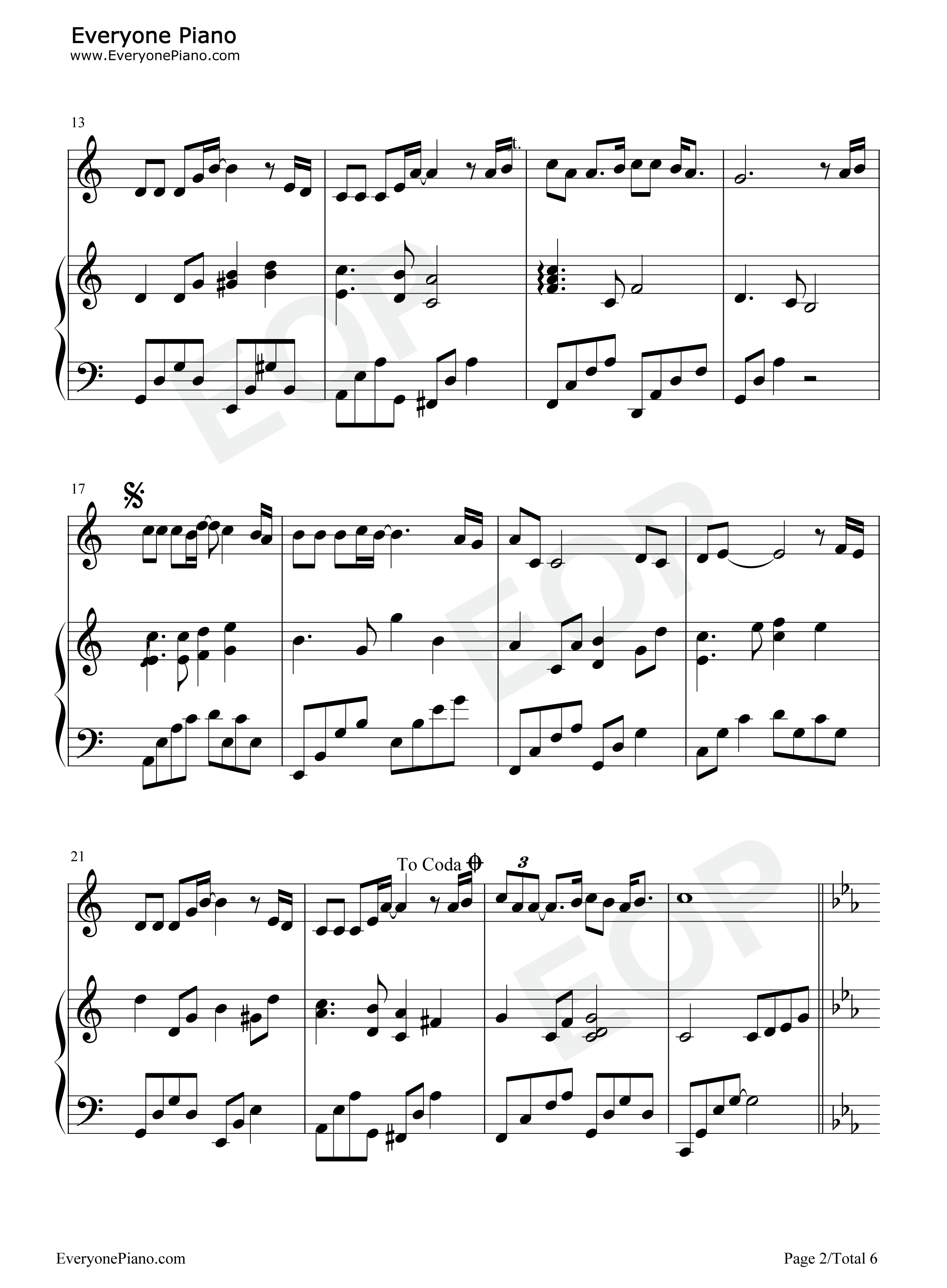 我的故事钢琴谱_陈百强