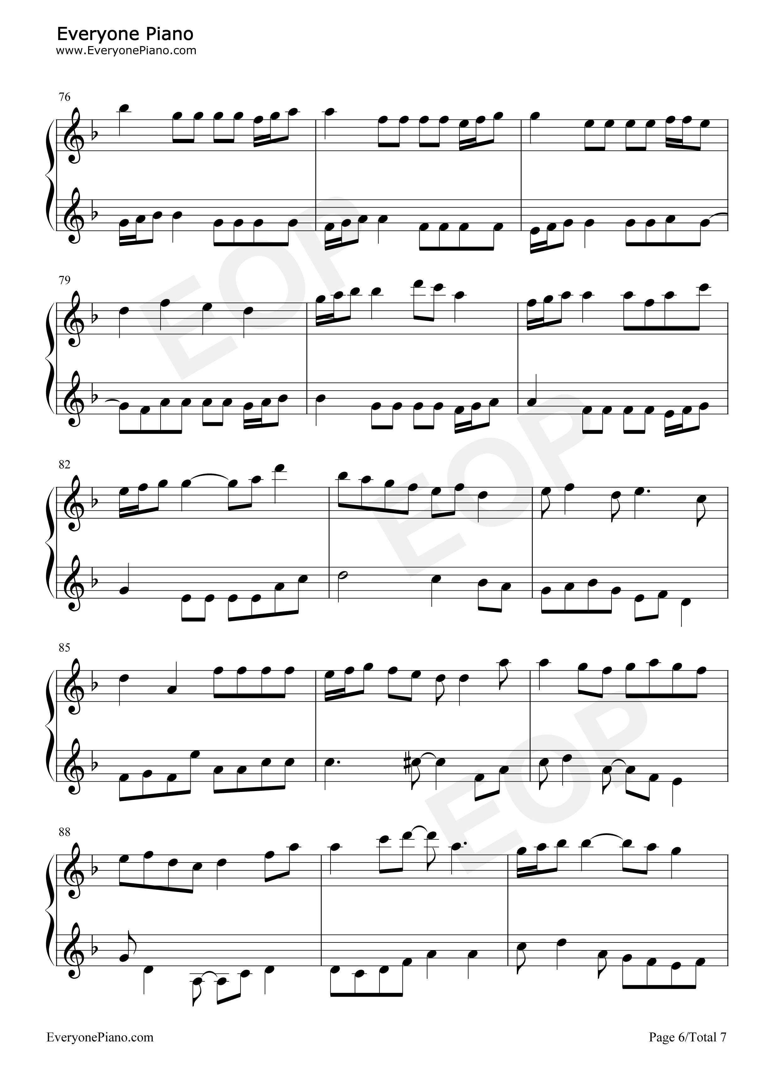 中世纪民谣钢琴谱_IDW哒