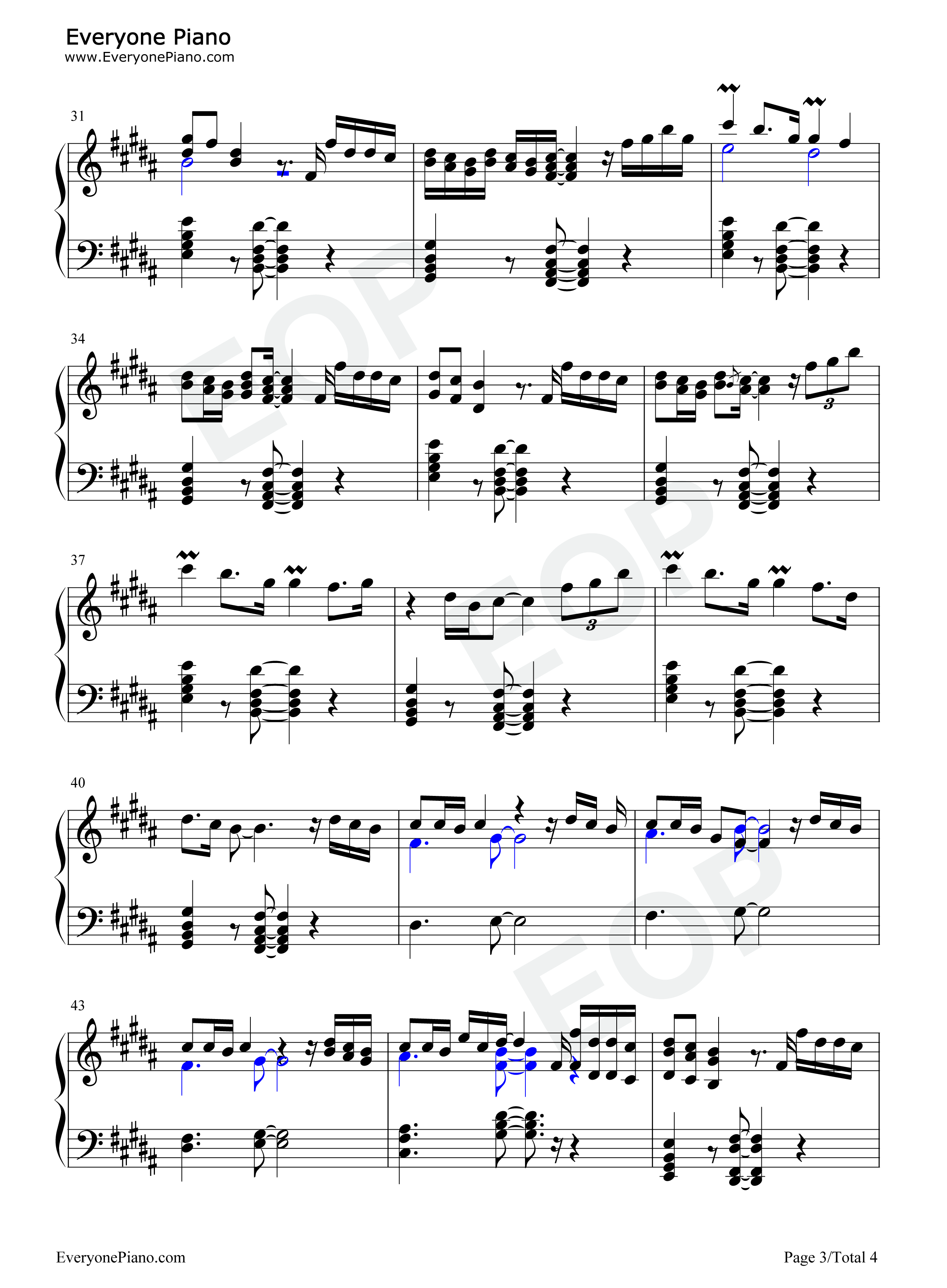 This_City钢琴谱_Sam_Fischer